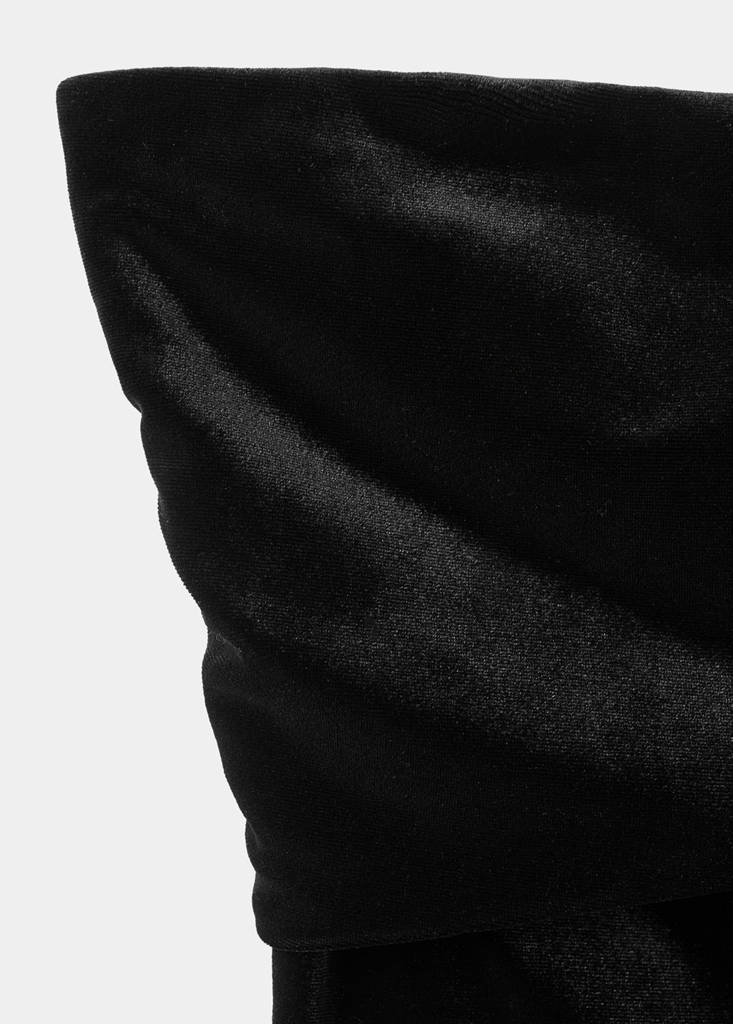 Velvet top — Black