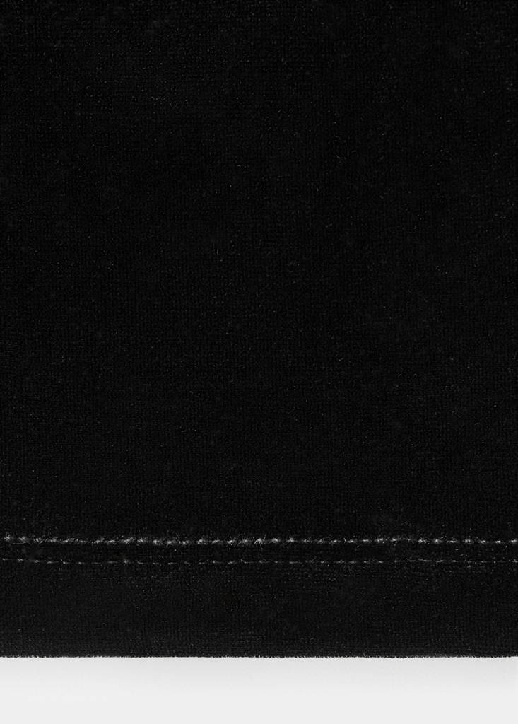 Velvet top — Black