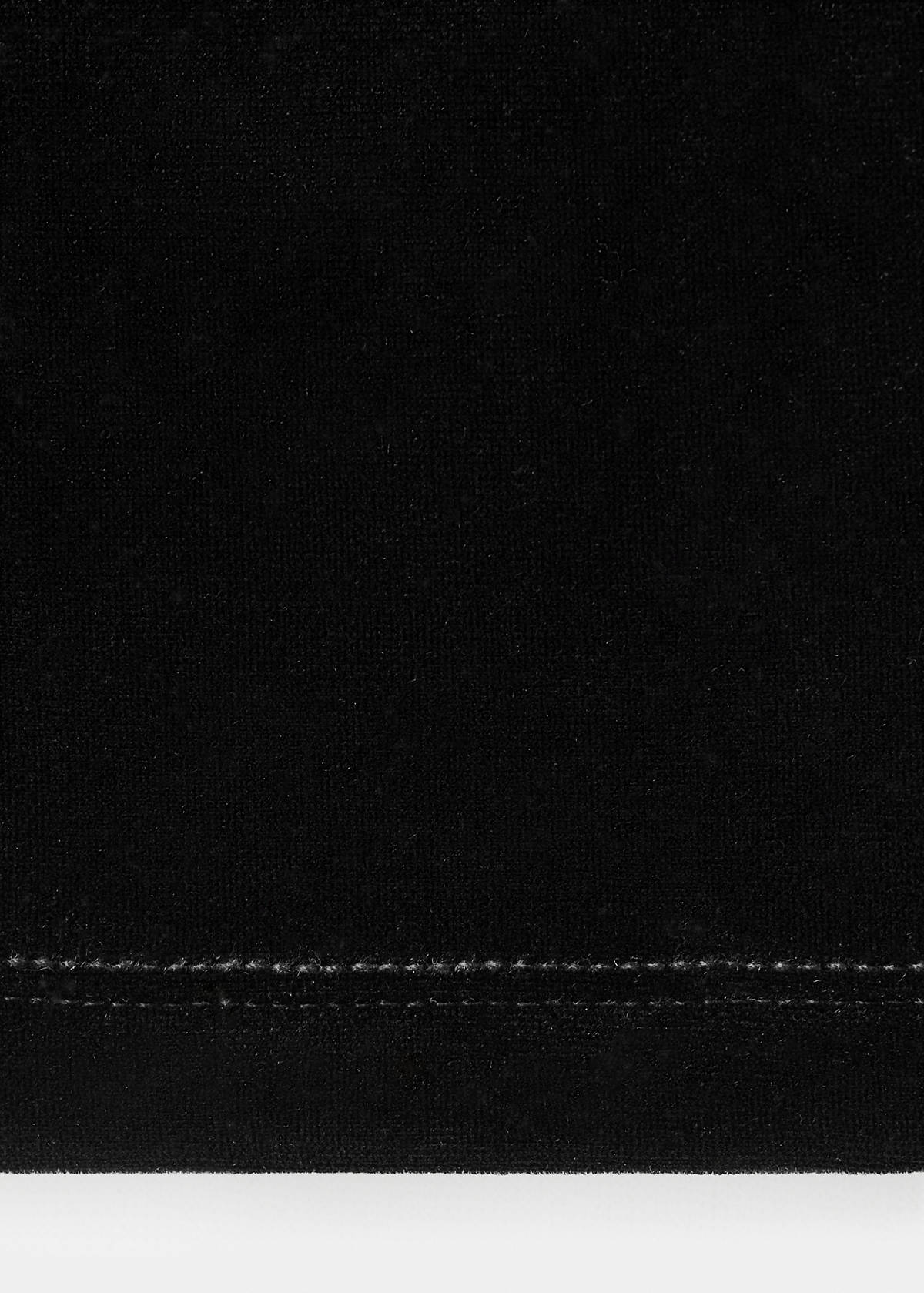 Velvet top — Black