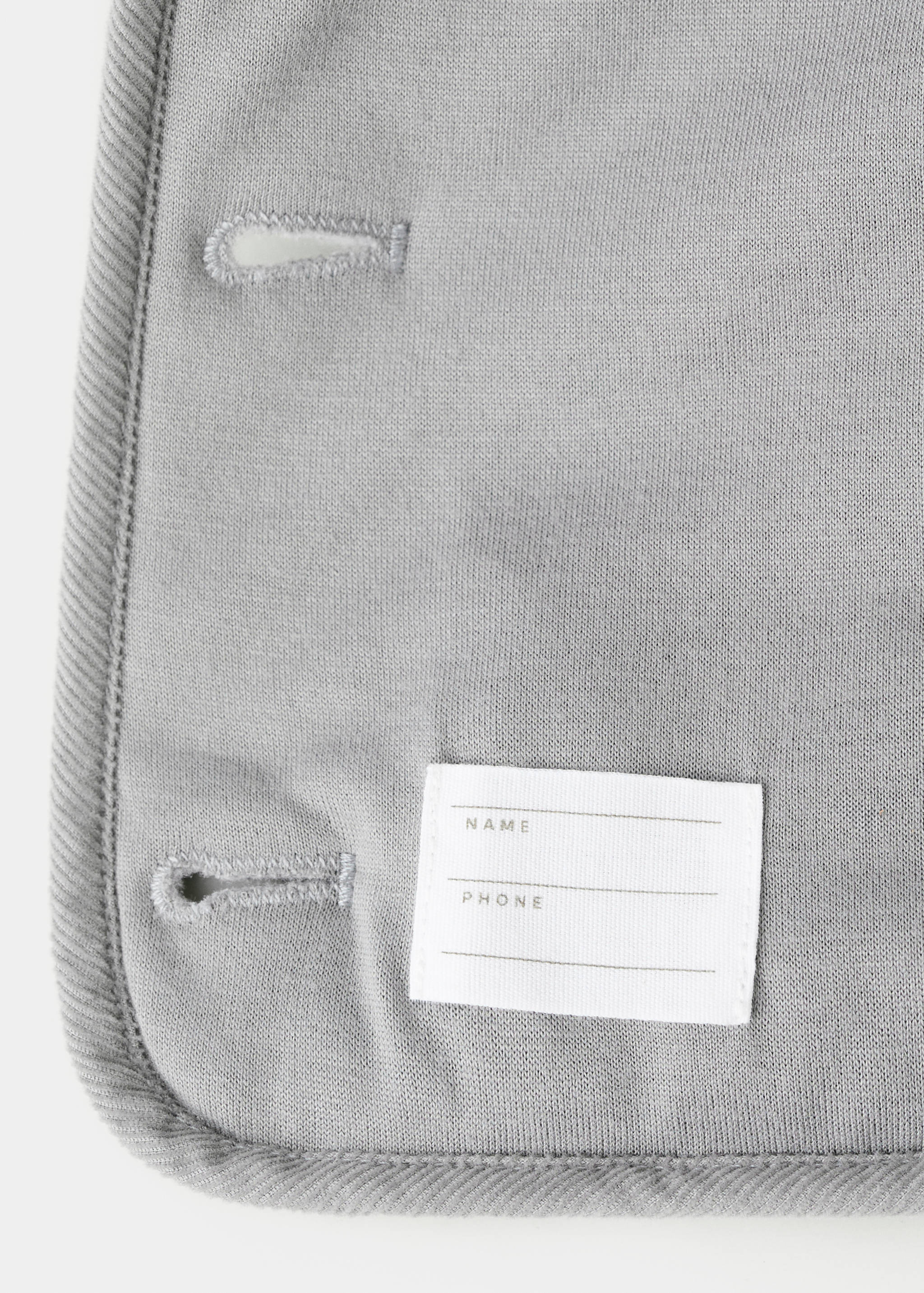 Corduroy quilted coat - Details of the article 0