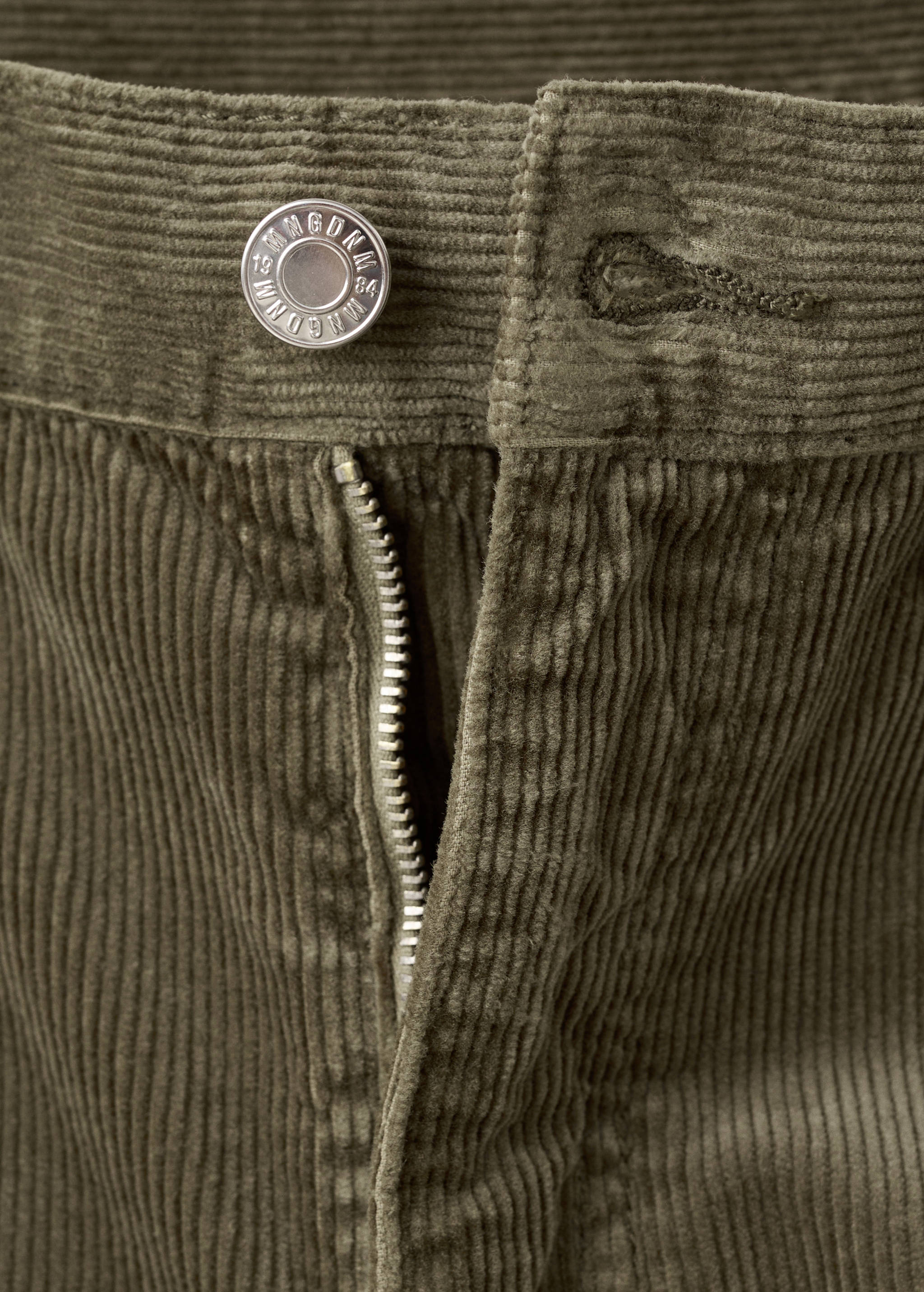 Jean large en velours côtelé - Détail de l'article 8