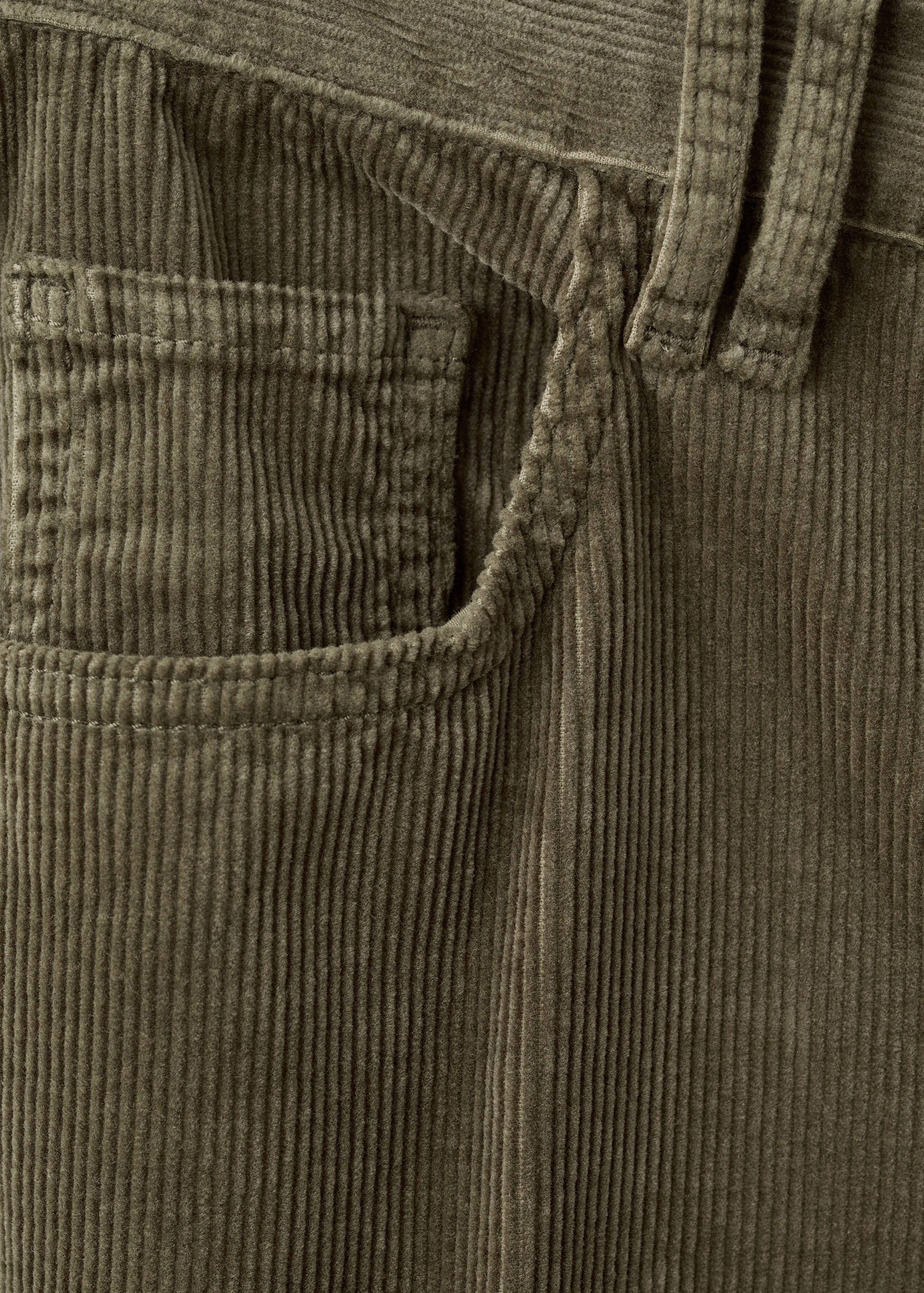 Jean large en velours côtelé - Détail de l'article 0