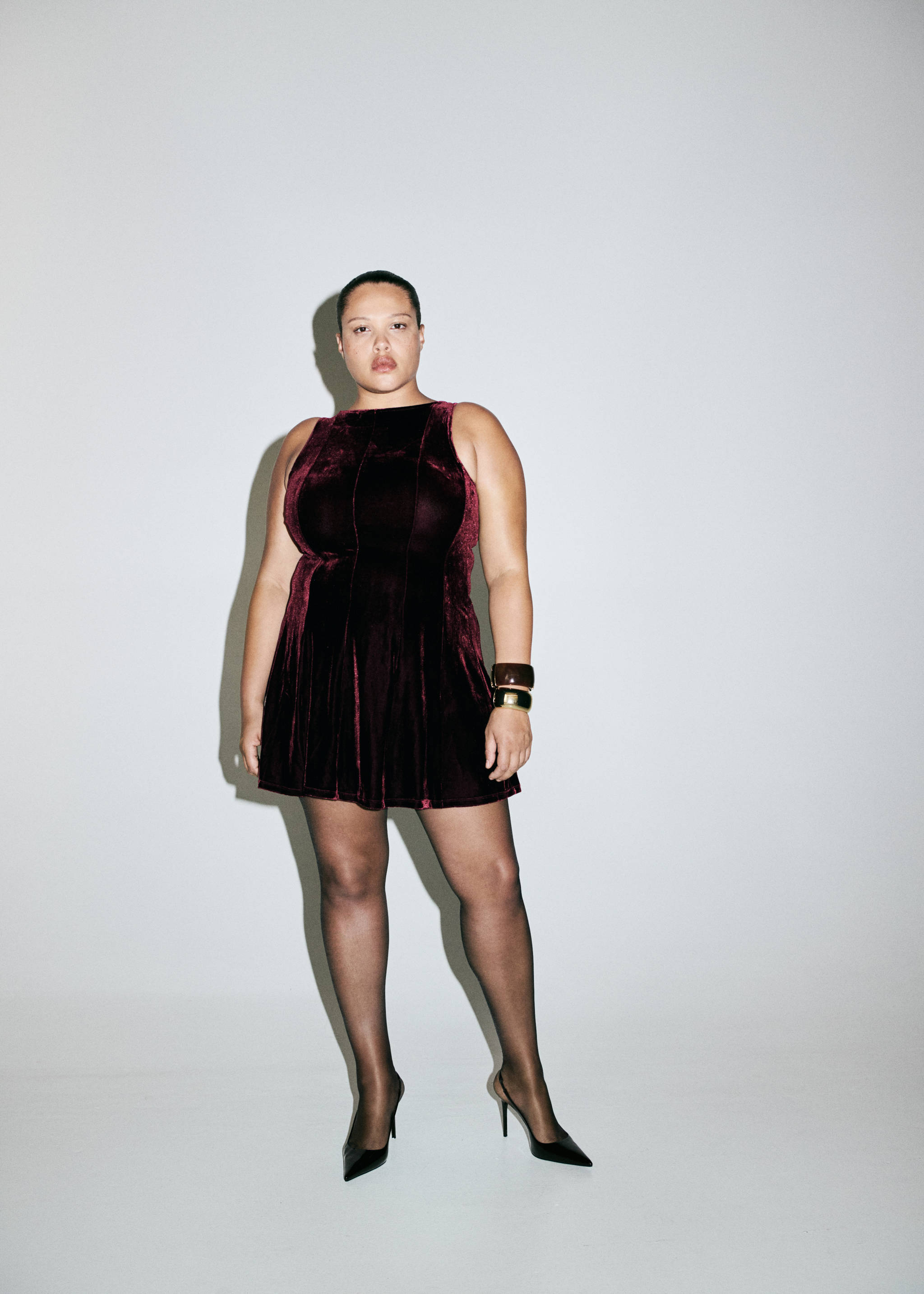 Robe velours coutures - Détail de l'article 7