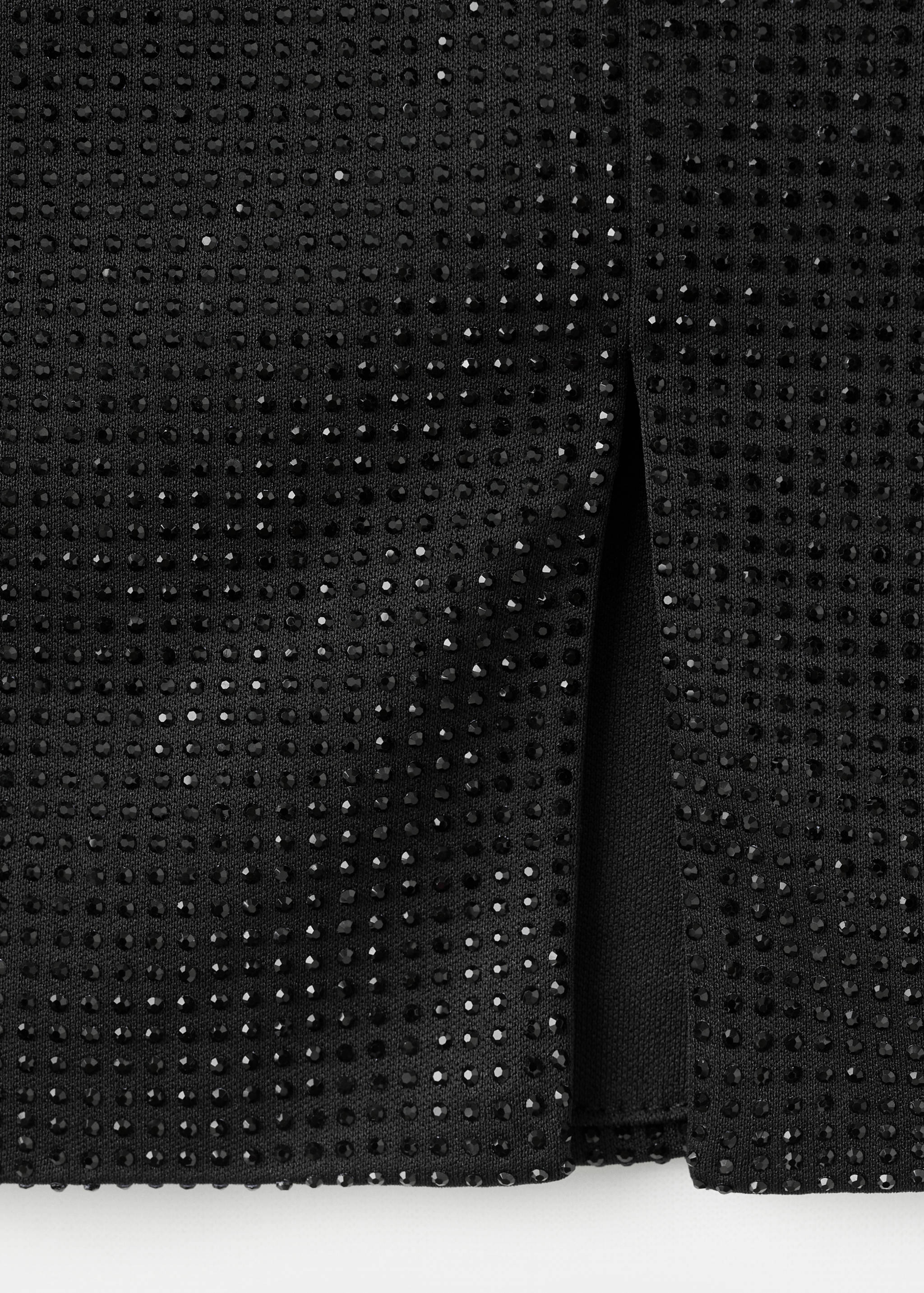 Rhinestone skirt with slit - Details of the article 8