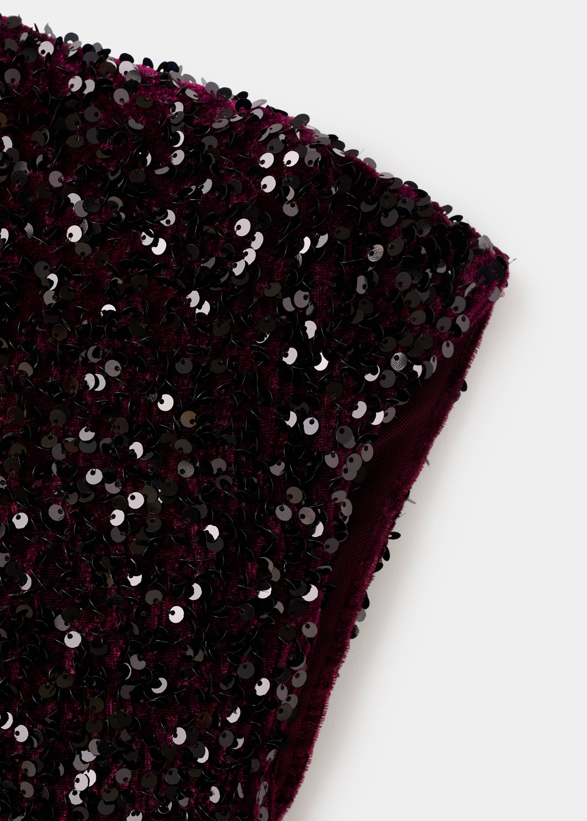 Sequin dress with open back - Details of the article 8