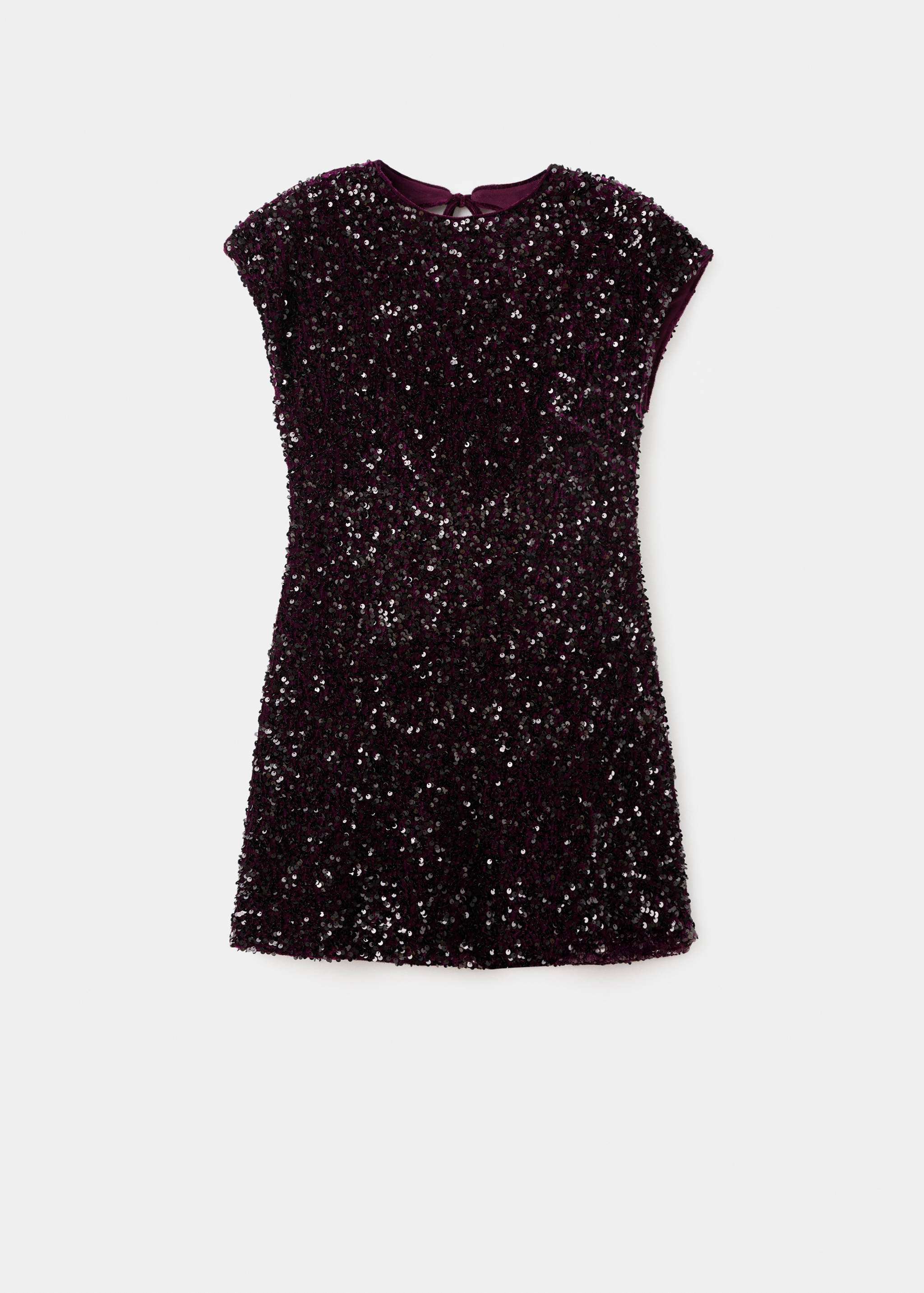 Sequin dress with open back - Article without model