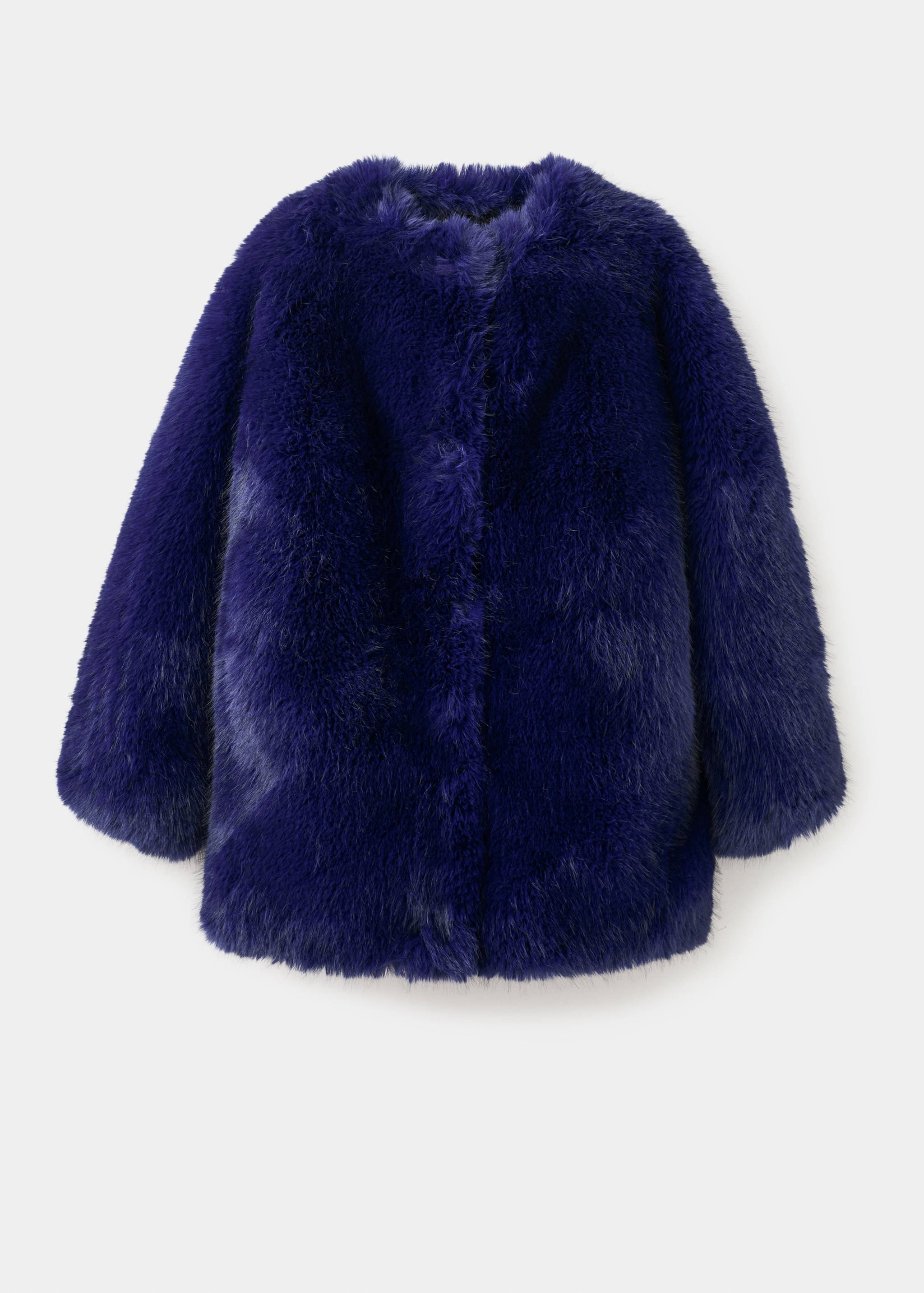 Faux-fur coat - Article without model