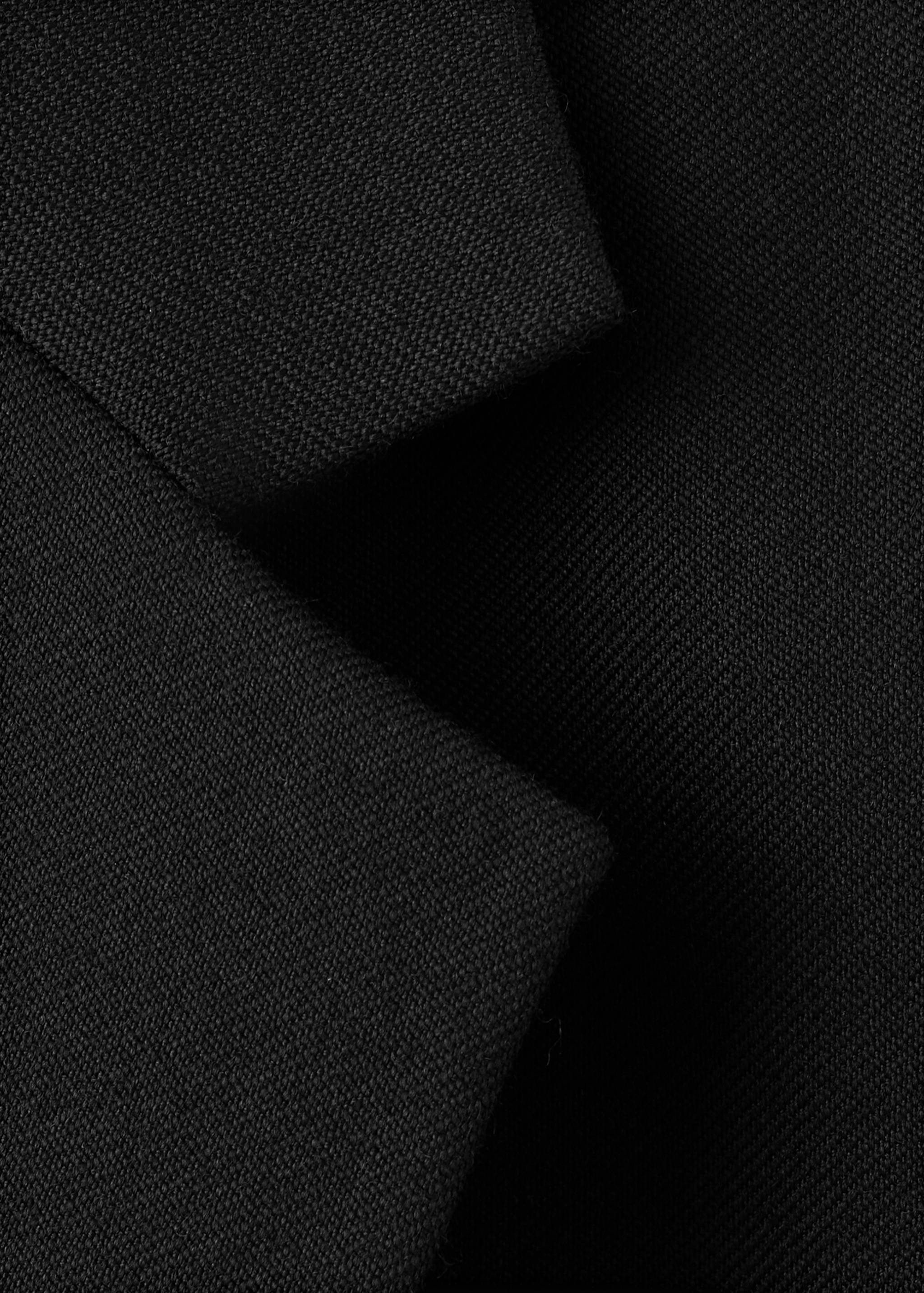 Wool cropped suit jacket - Details of the article 8