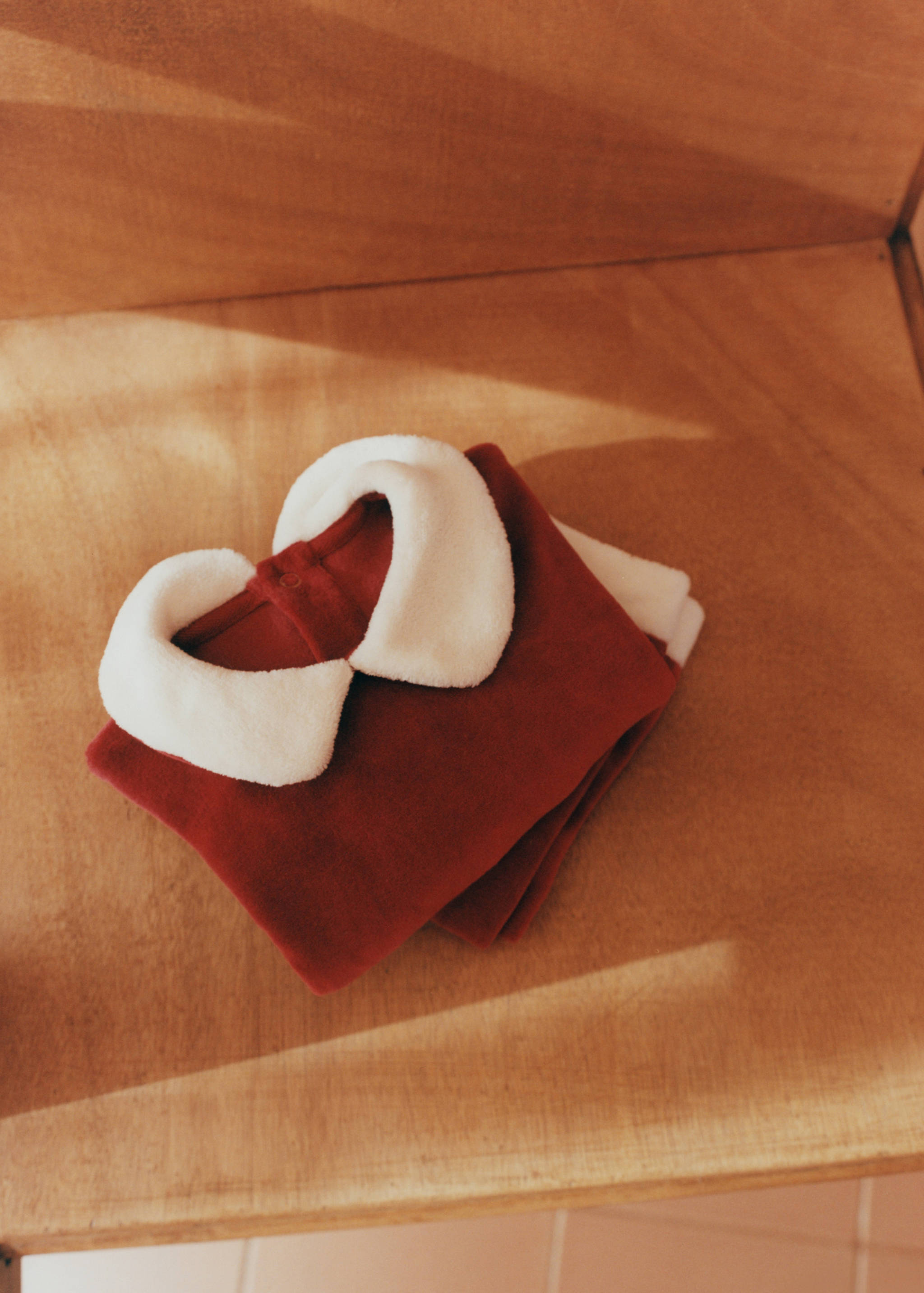 Pyjama de Noël en velours de coton pour enfants - Détail de l'article 6