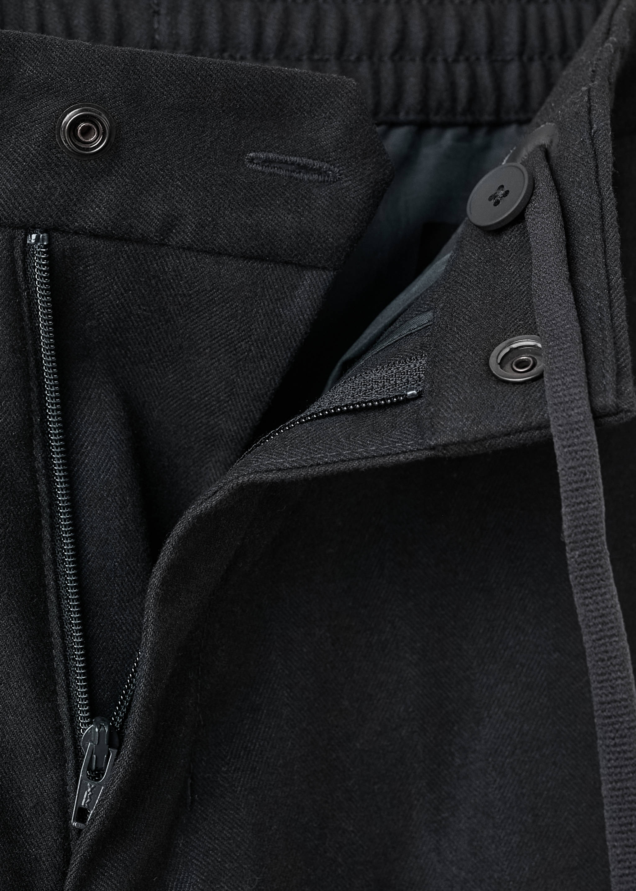 Slim fit Thermolite® flanelnadrág - A termék adatai 0