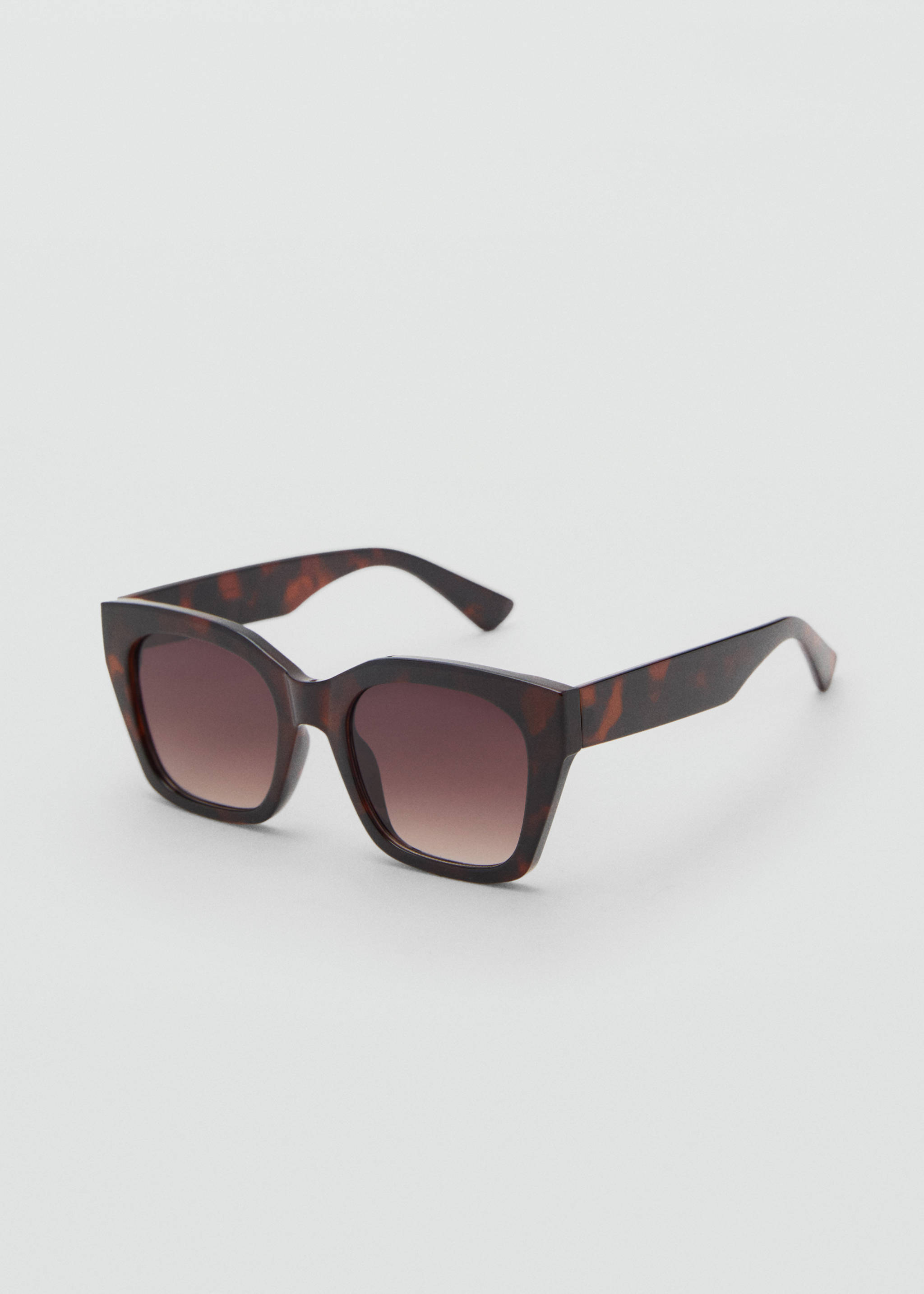 Squared frame sunglasses - Medium plane