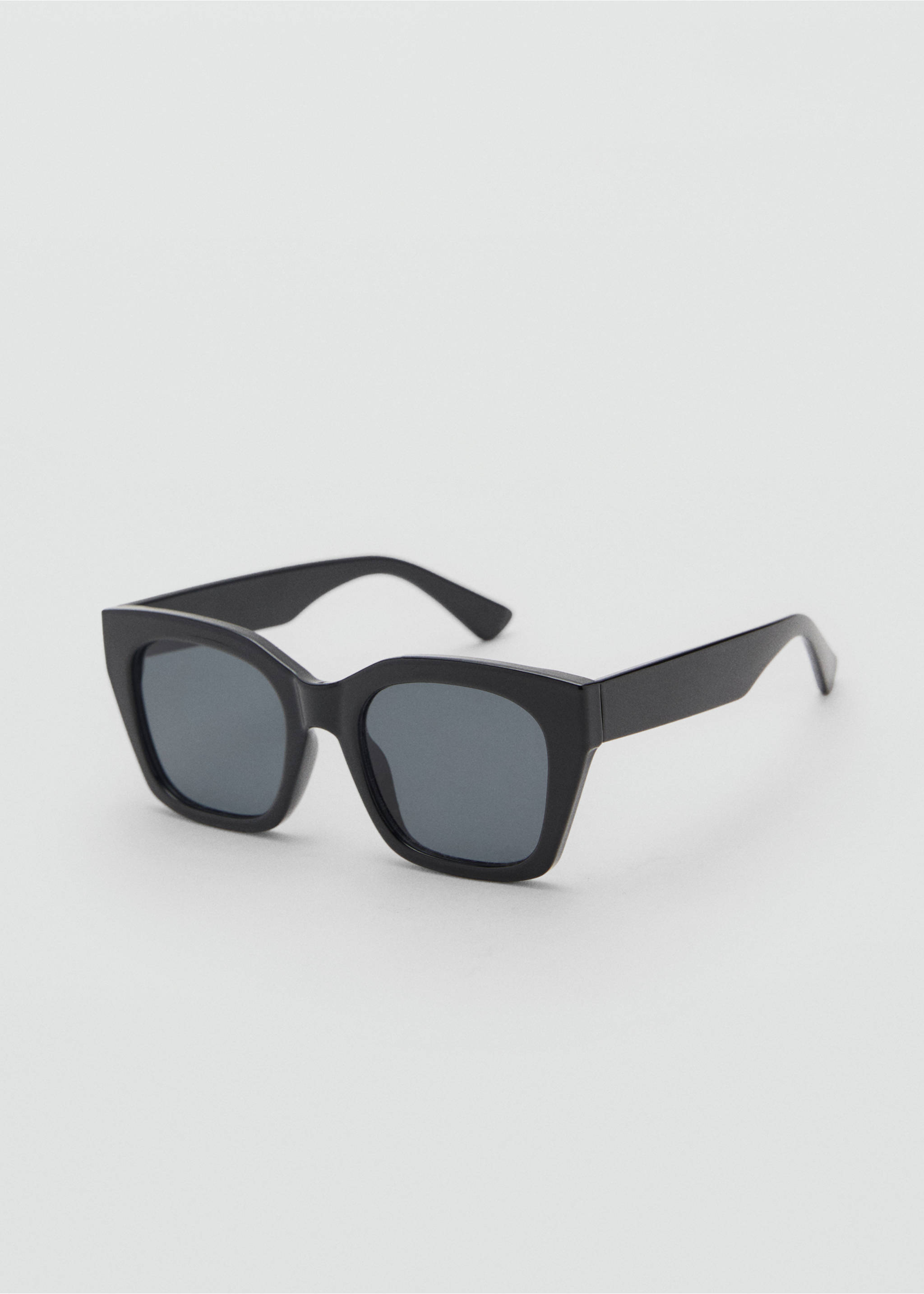 Gafas de sol montura cuadrada - Plano medio, Negro. Ref: 17081123-00.
