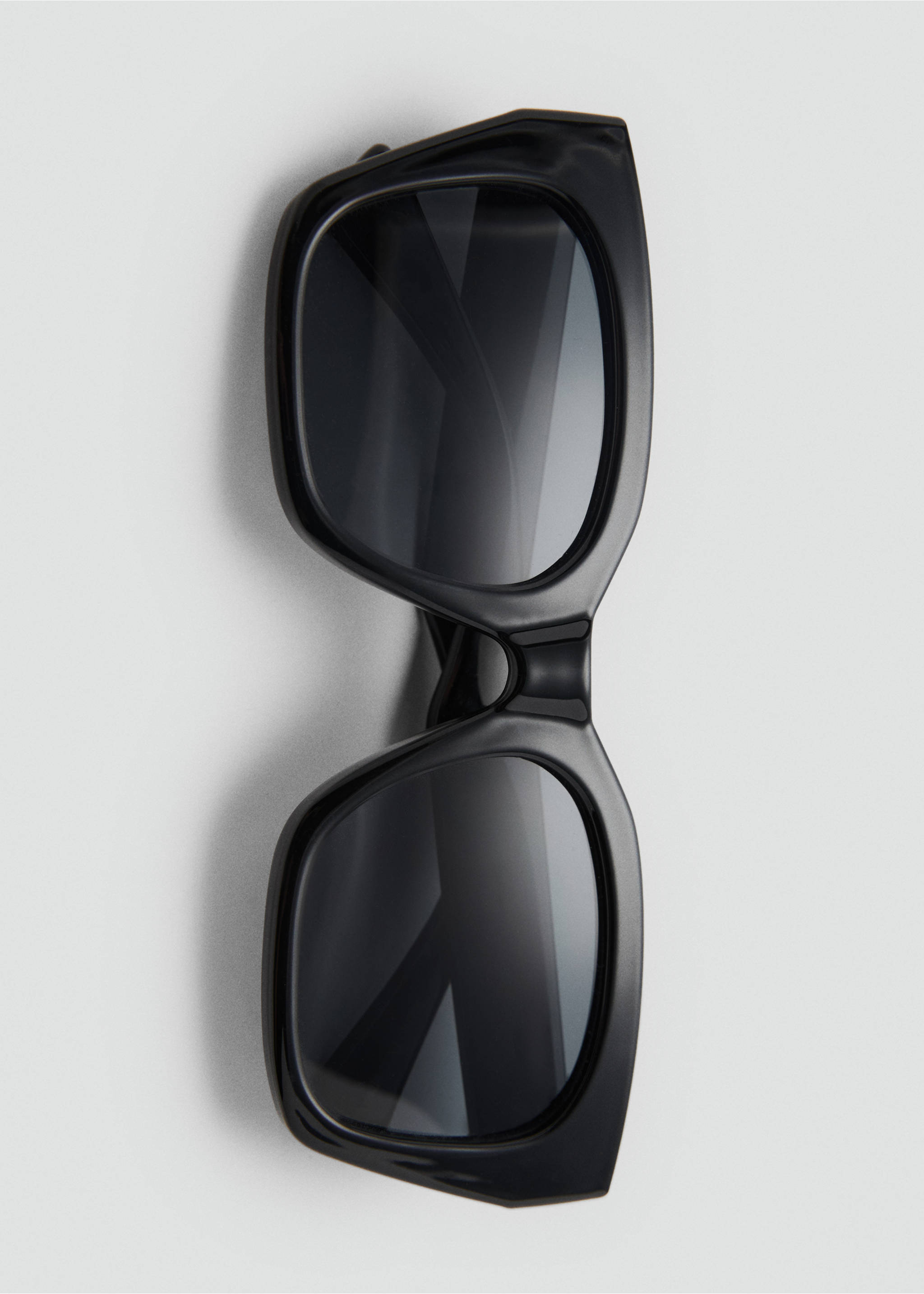 Gafas de sol montura cuadrada - Detalle del artículo 2, Negro. Ref: 17081123-00.