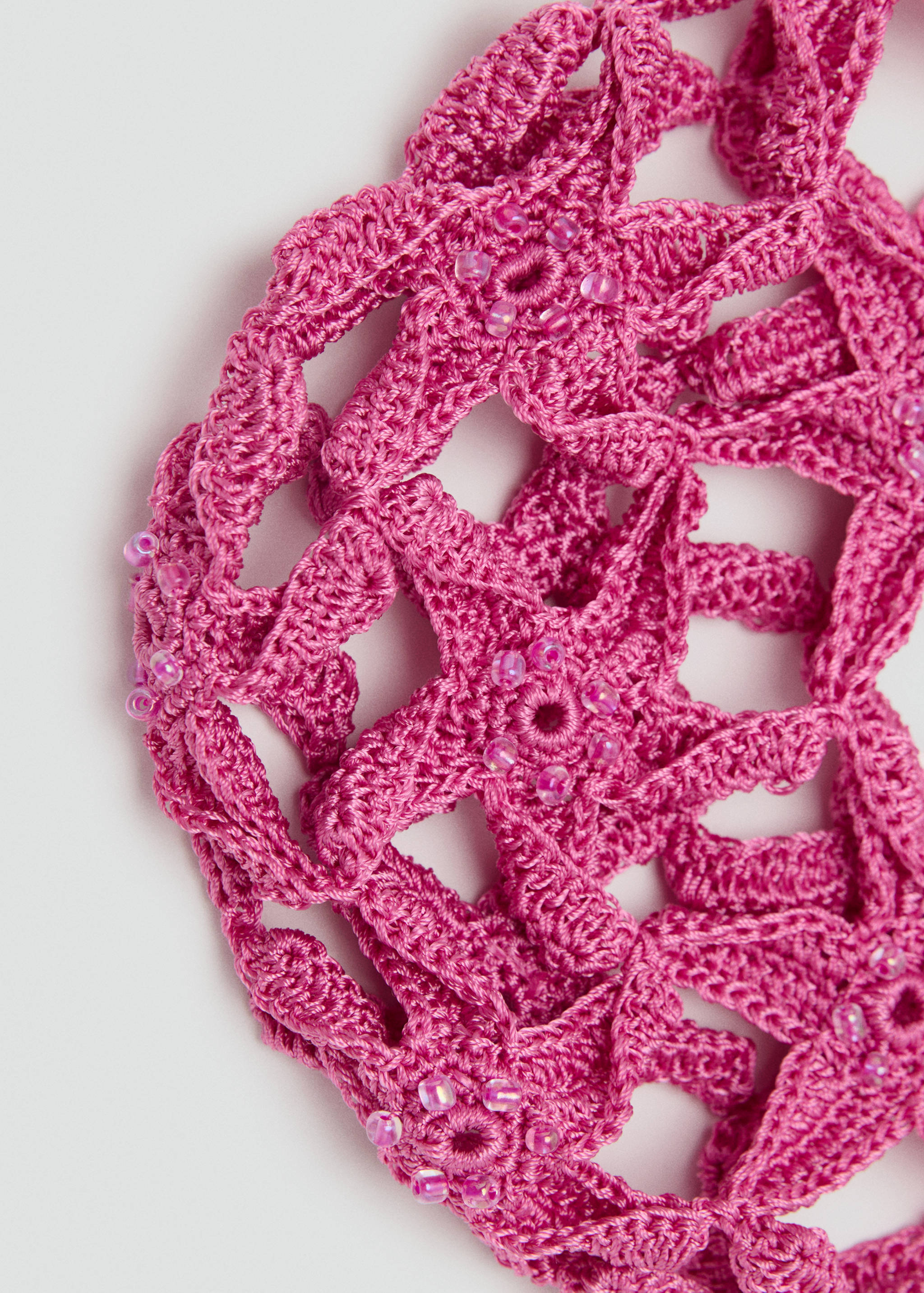 Gorro de croché com estrelas - Pormenor do artigo 1