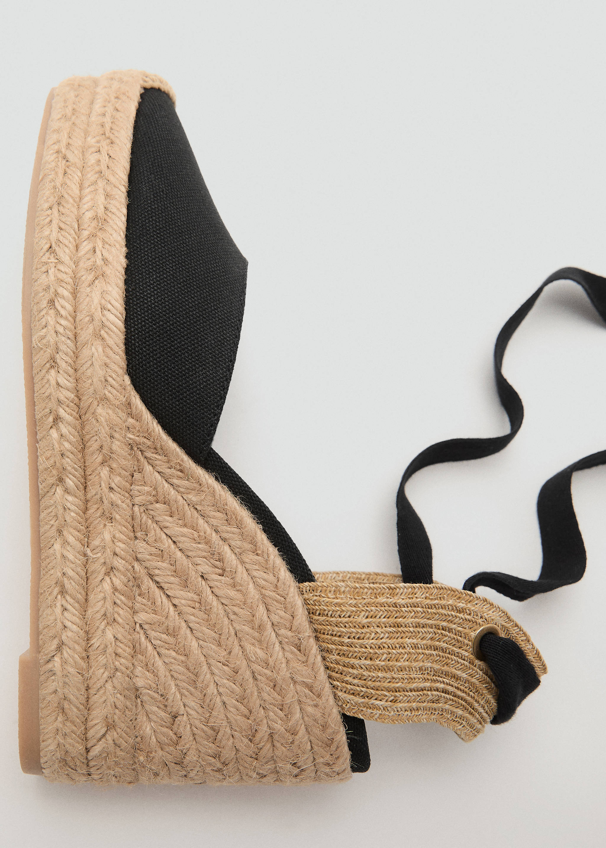 Chaussure à talon compensé avec bride combinée - Détail de l'article 2