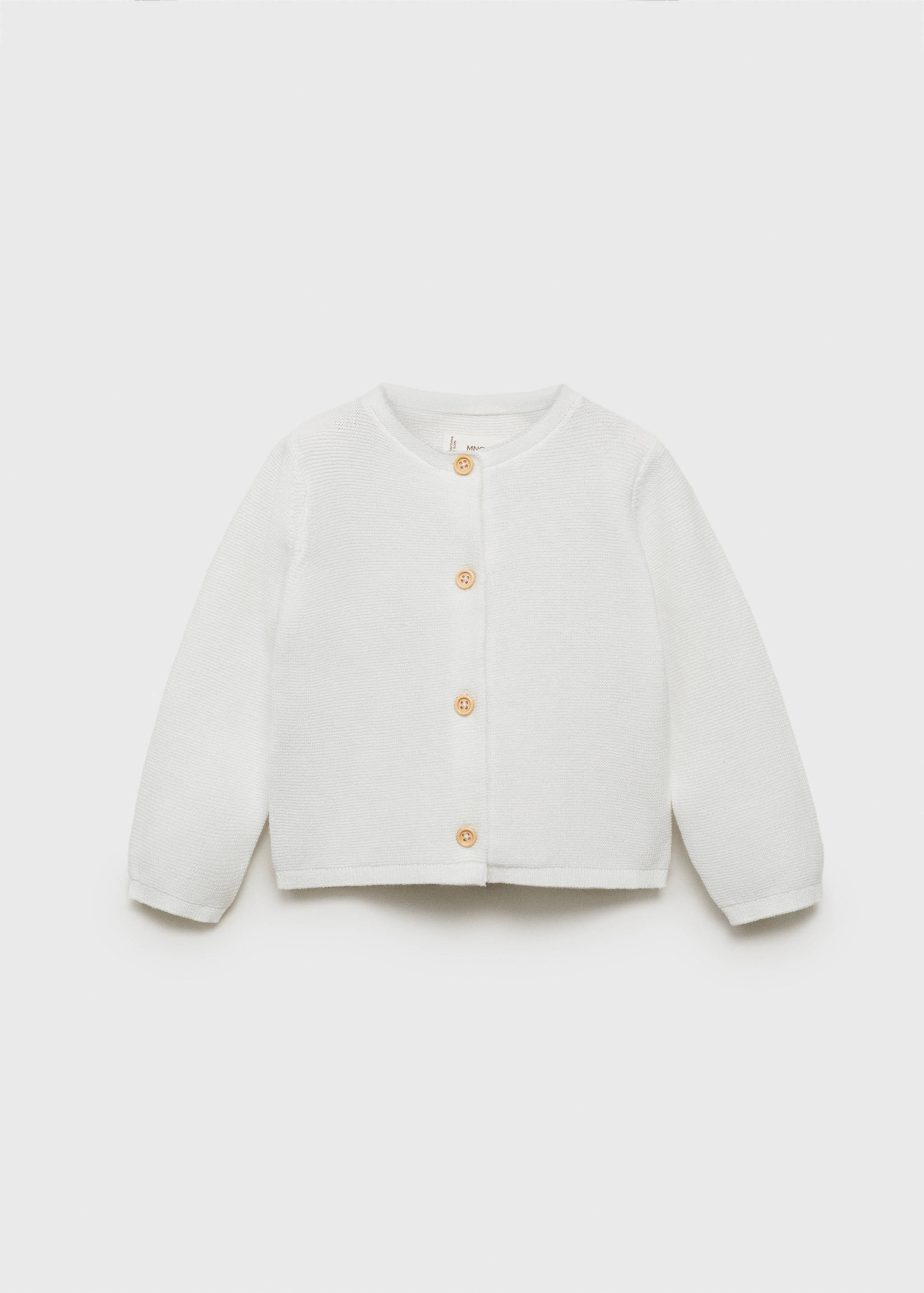 سترة صوفية محبوكة بأزرار - منتج دون نموذج