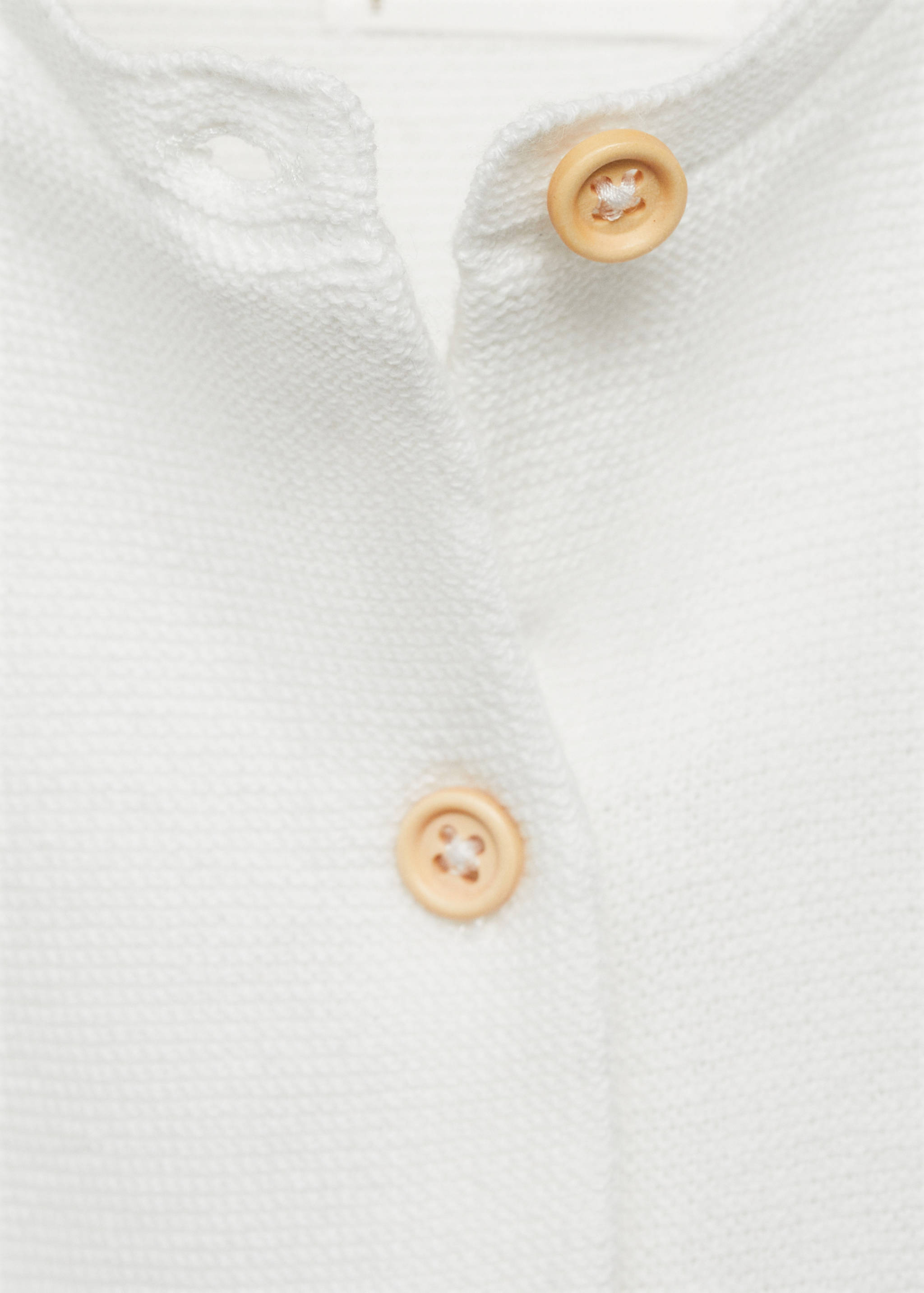 سترة صوفية محبوكة بأزرار - تفاصيل المنتج 8