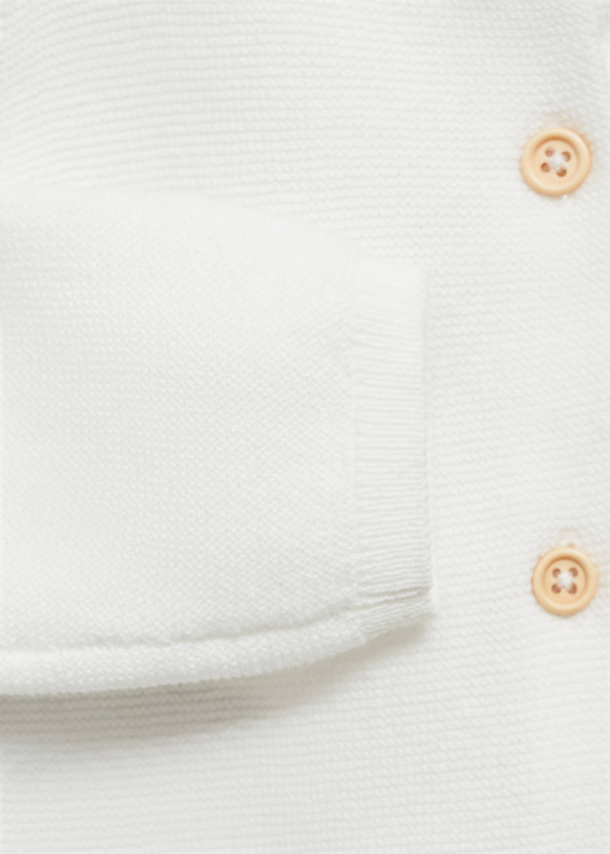 سترة صوفية محبوكة بأزرار - تفاصيل المنتج 0