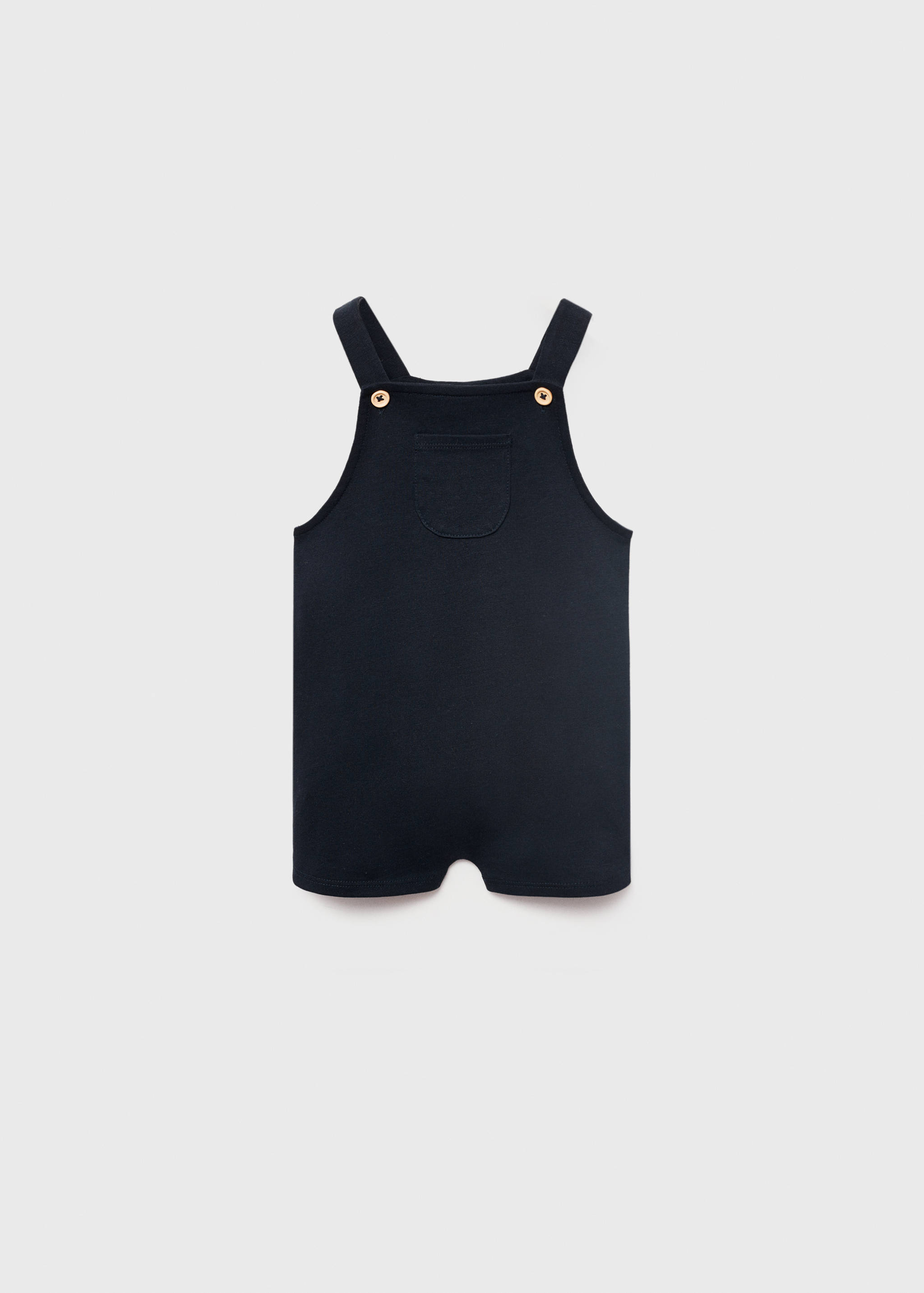 Jardineiras curtas de algodão - Artigo sem modelo