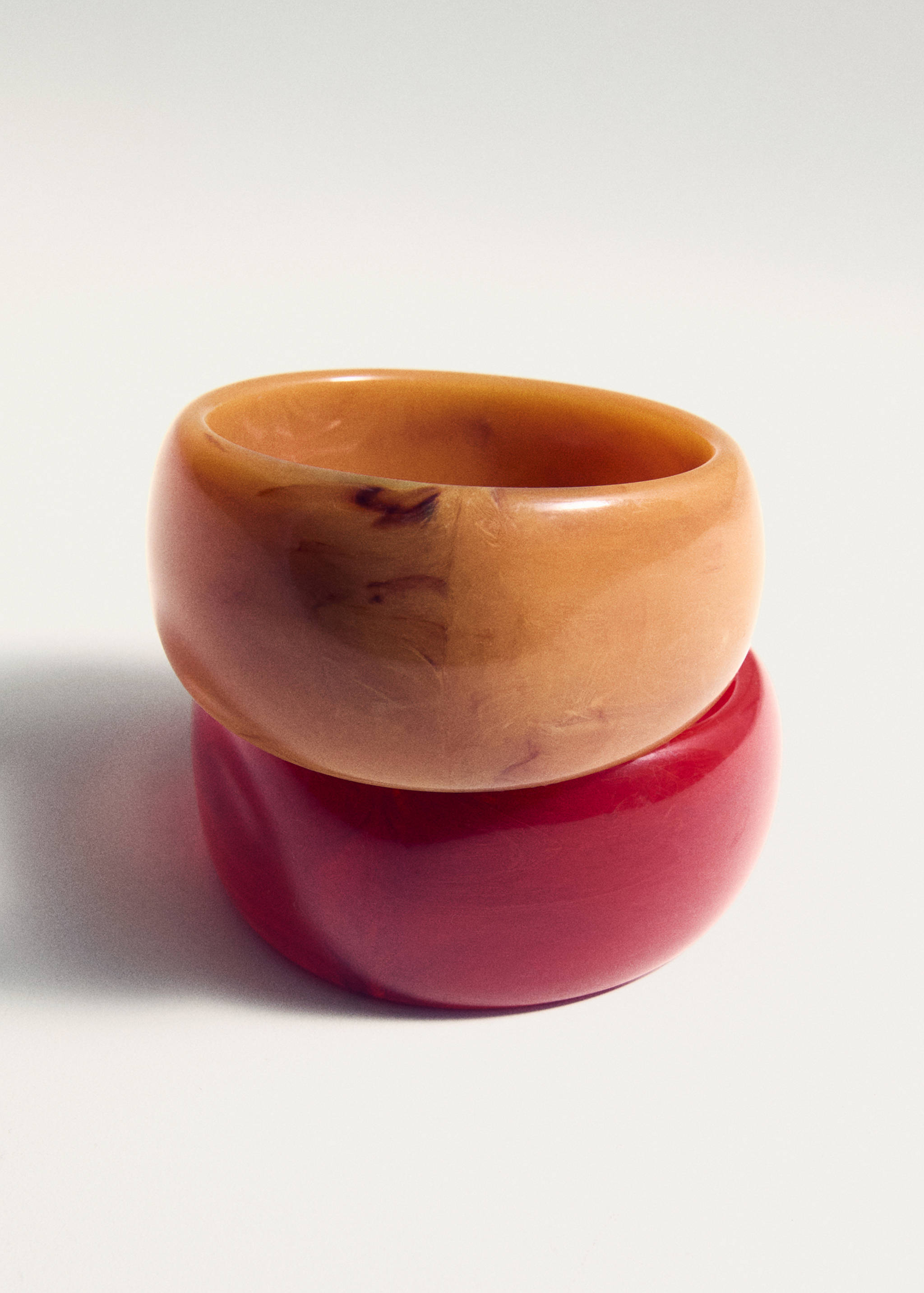 Set of combined volume maxi bracelets - Details of the article 5