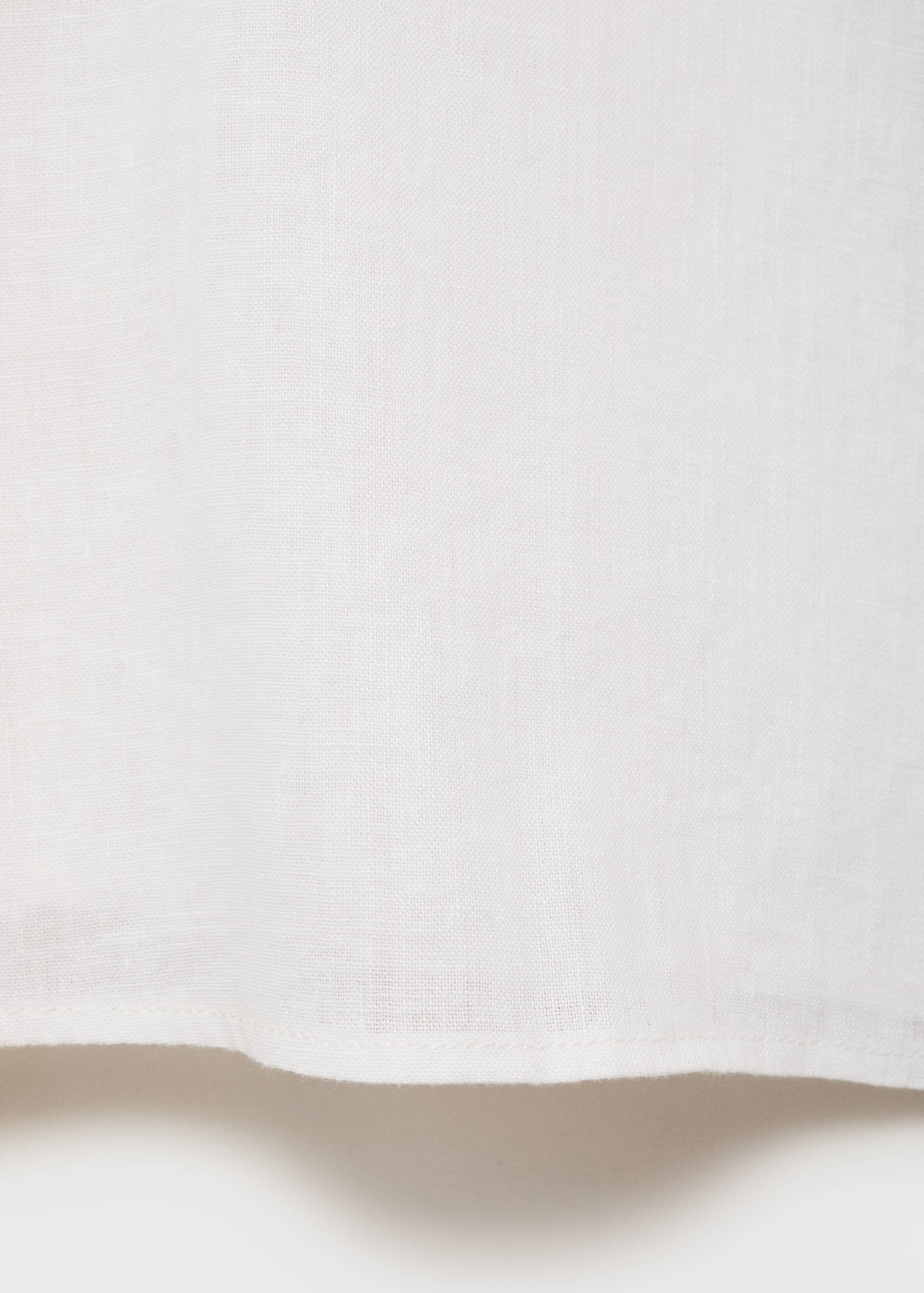 Camisa de linho com manga curta - Pormenor do artigo 0