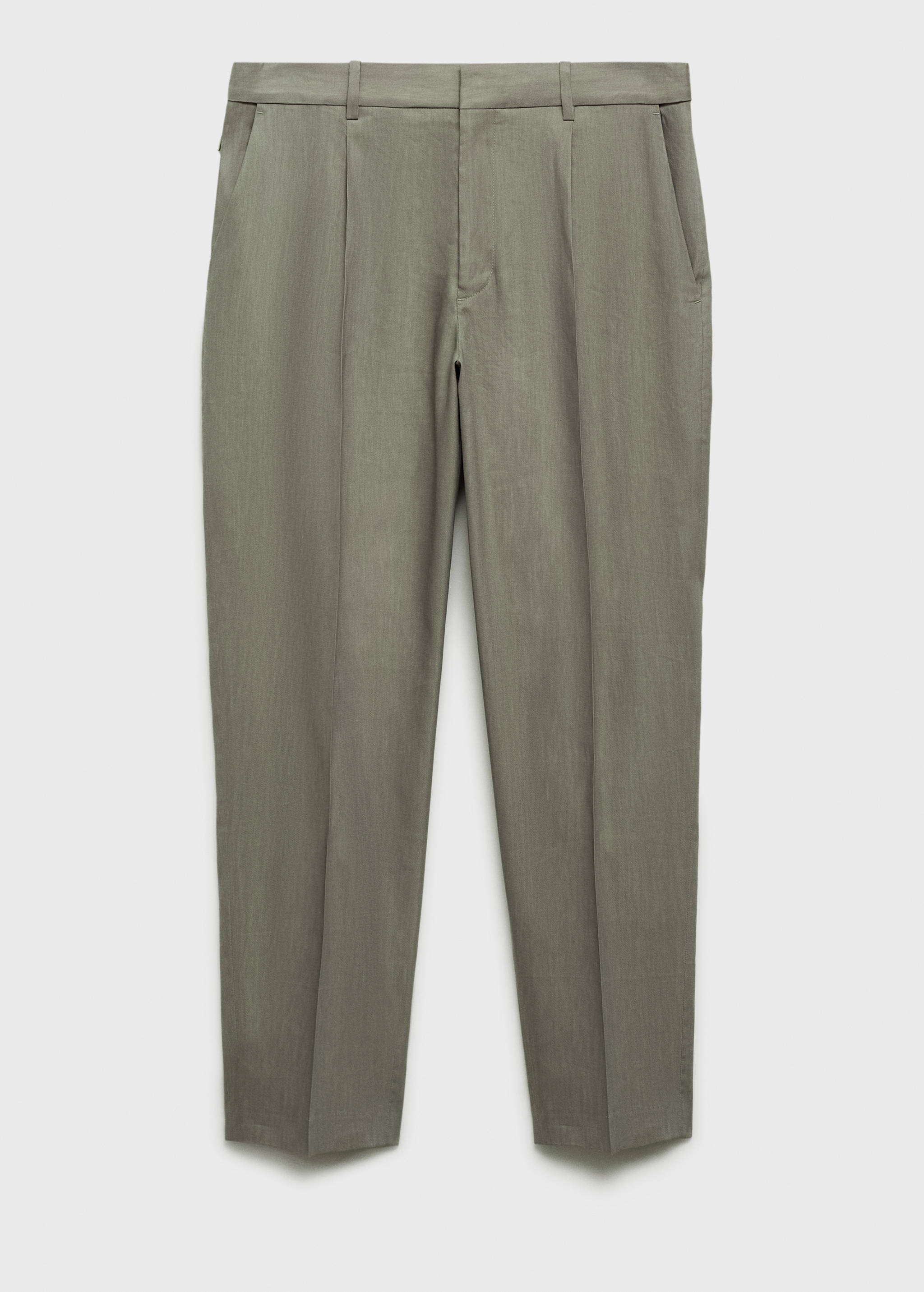 Pantalon lin à pinces - Article sans modèle