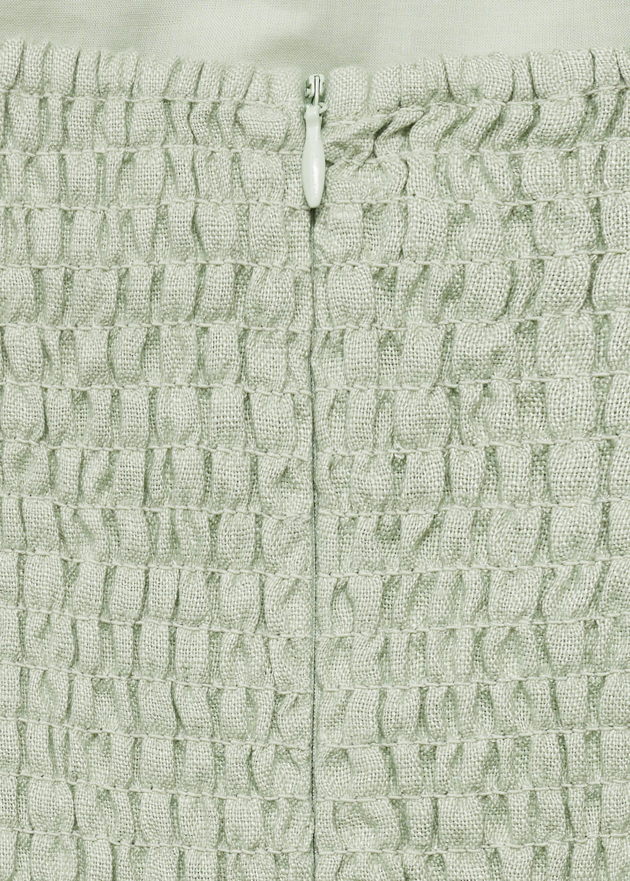 Linen halter jumpsuit - Details of the article 0