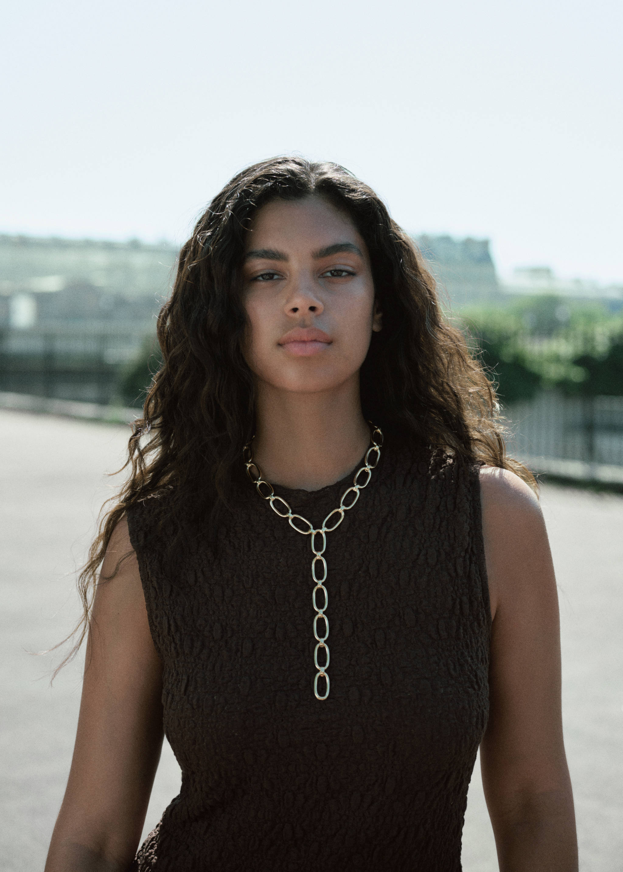 Collier design lariat - Plan général