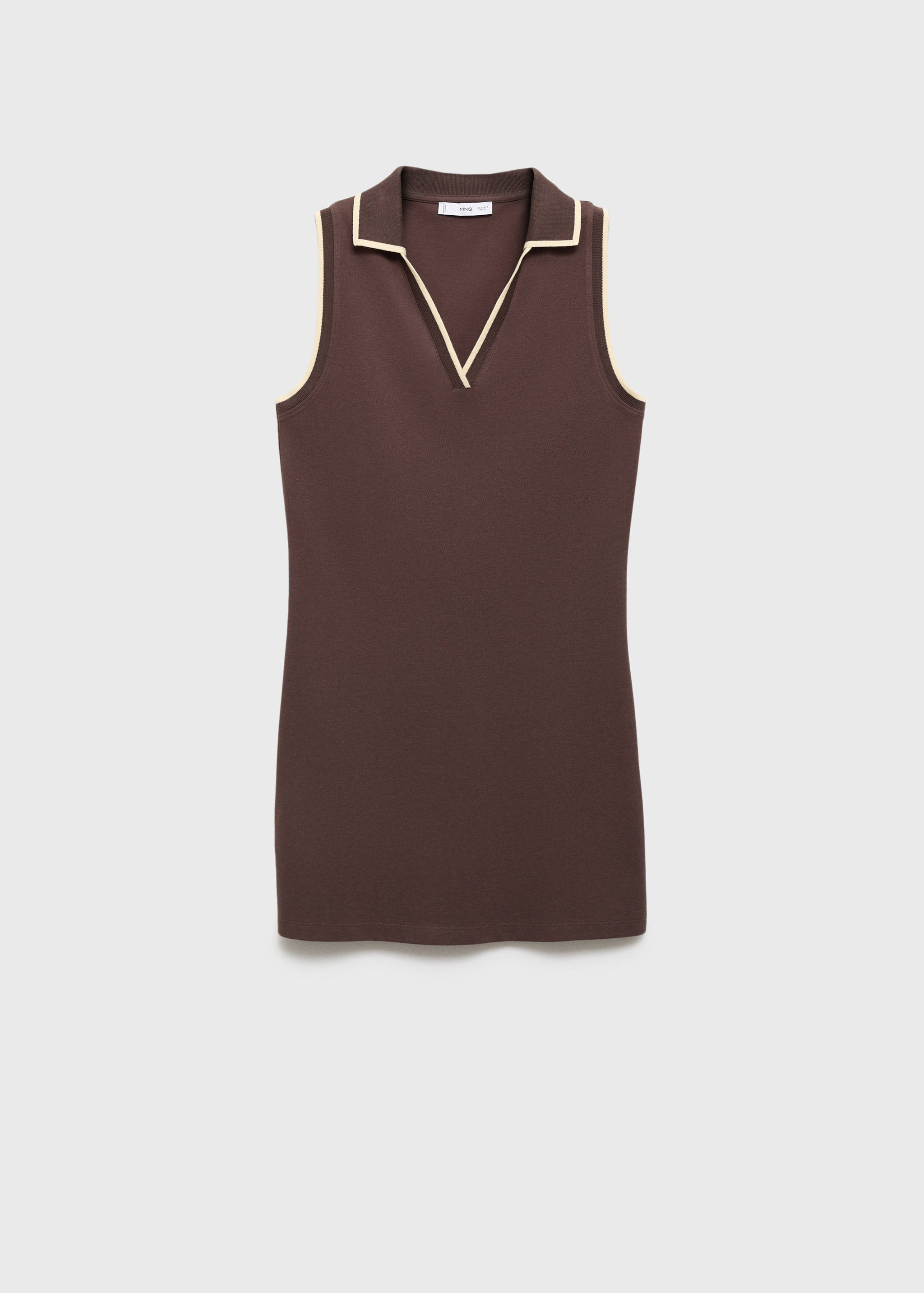 Polo-style strappy dress - Article without model