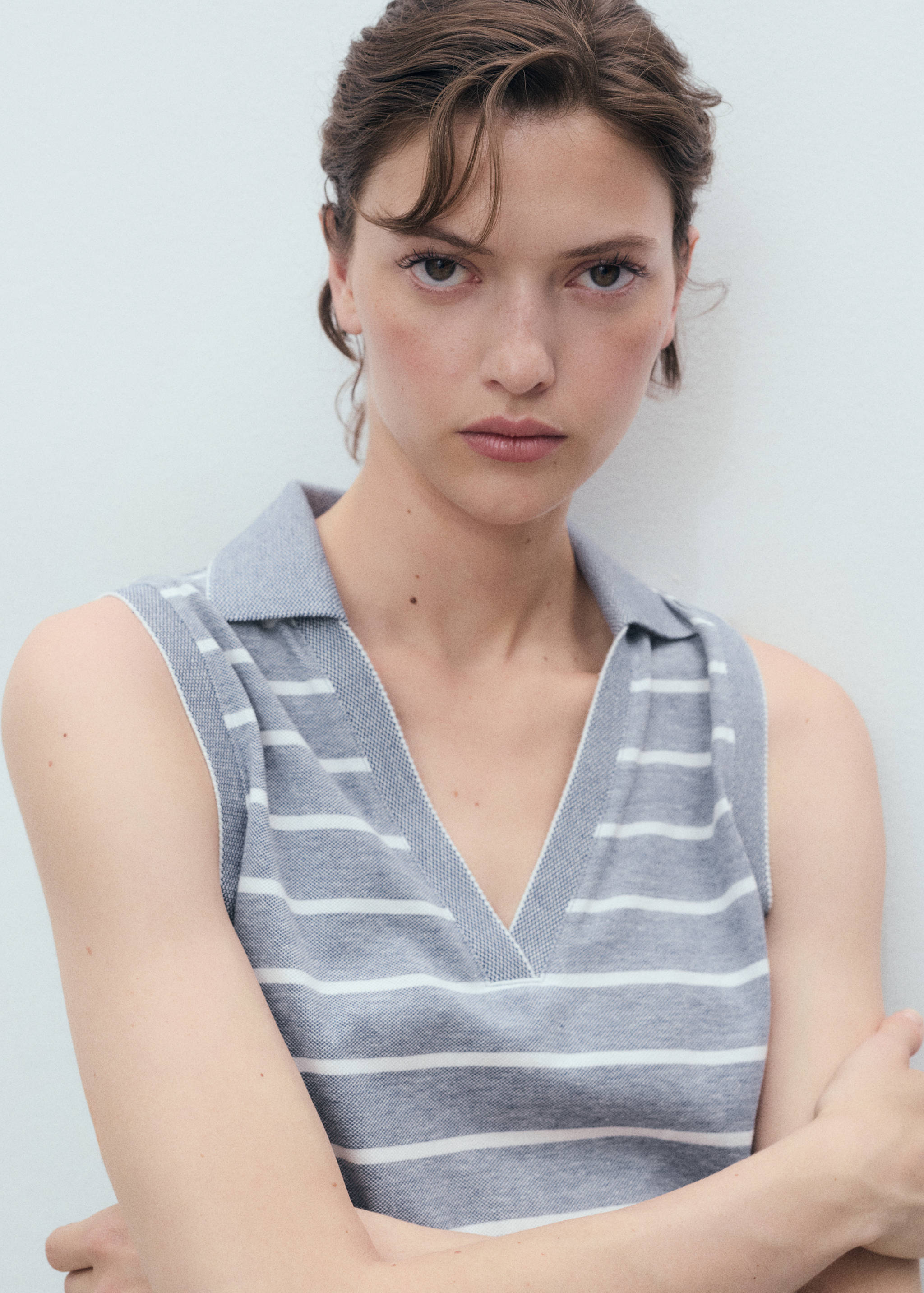 Polo-style strappy dress - Details of the article 1