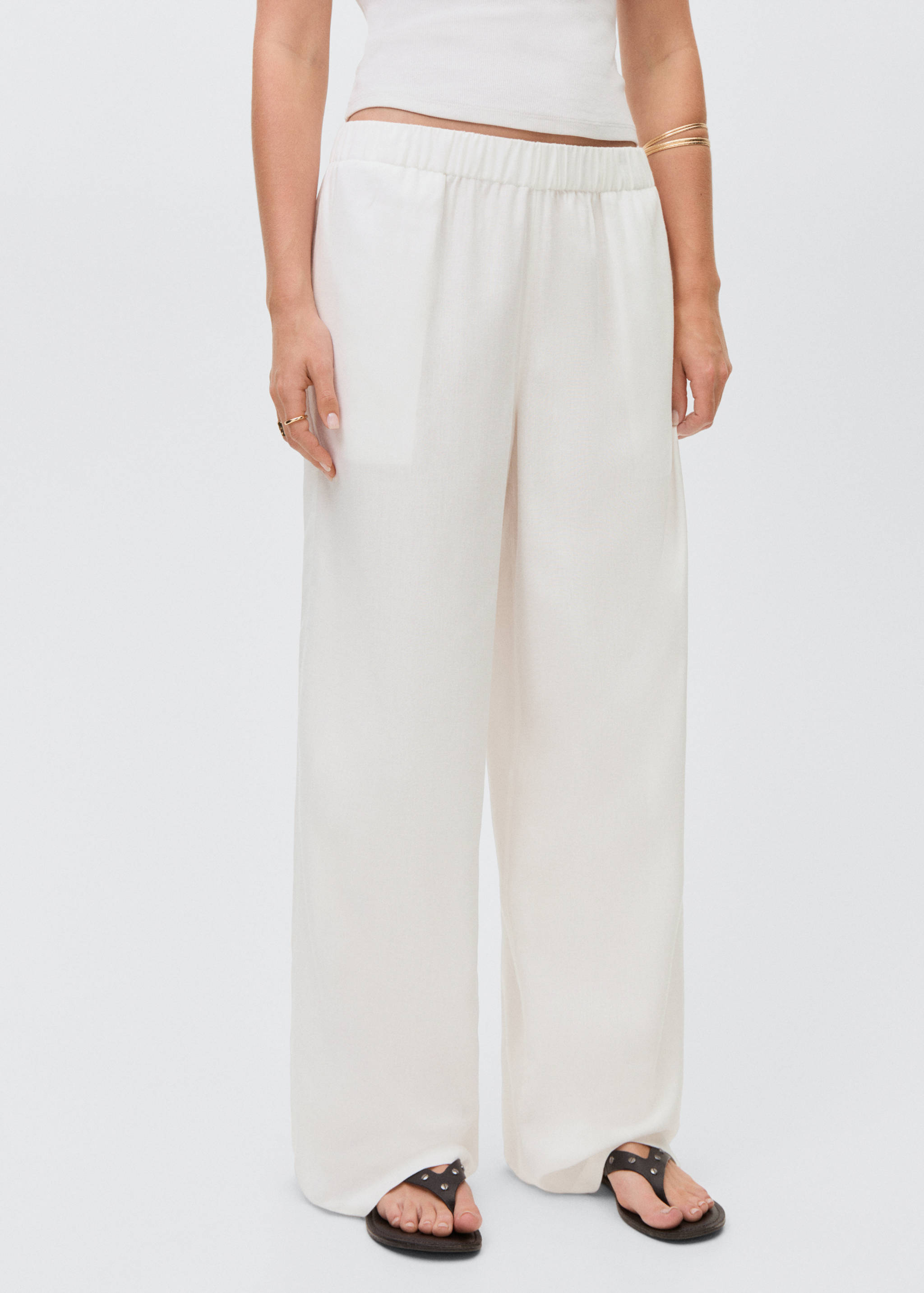 Брюки-джоггеры из хлопка - Деталь изделия 6