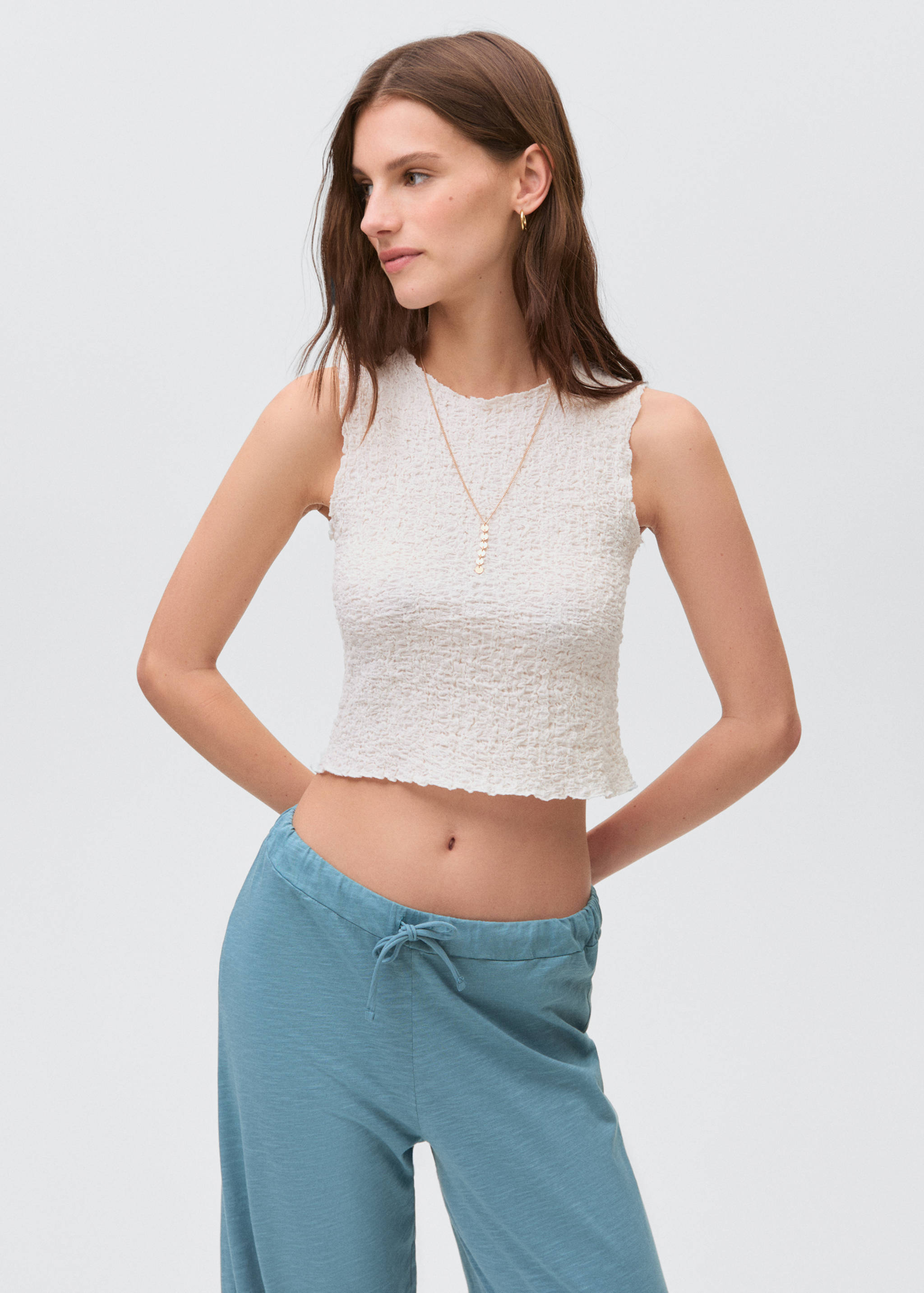 Брюки-джоггеры из хлопка - Деталь изделия 1