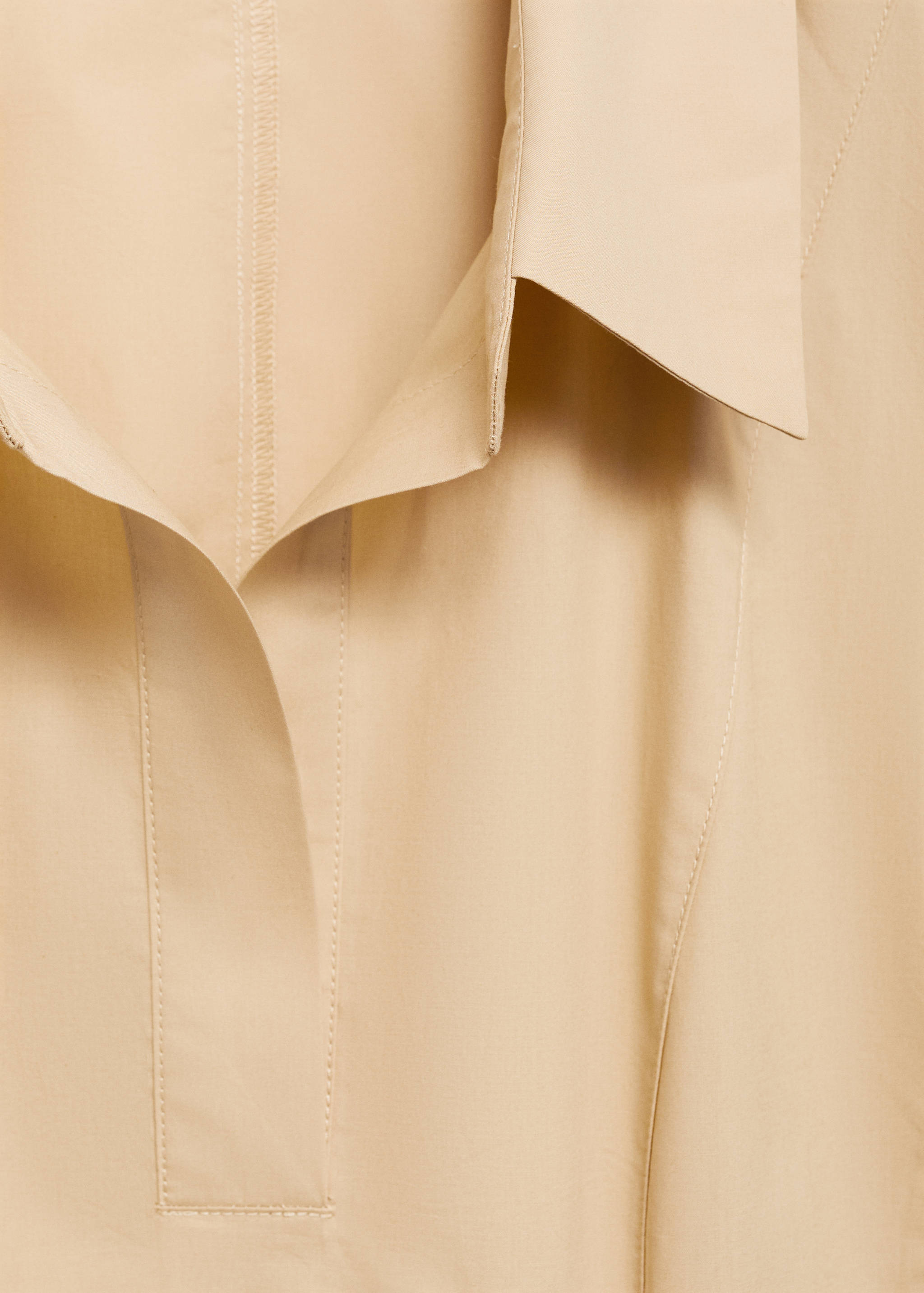 Bavlněné košilové šaty - Detail zboží 8