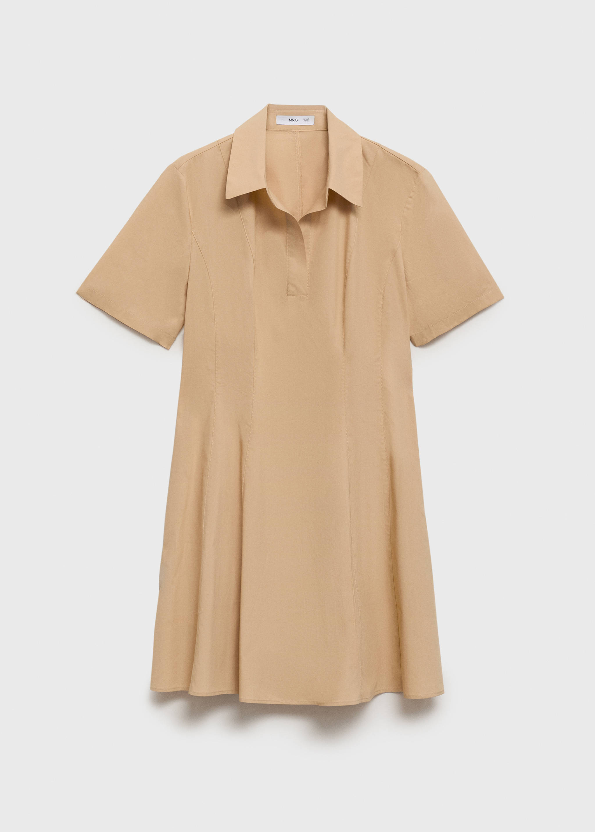 Cotton shirt dress - Article without model