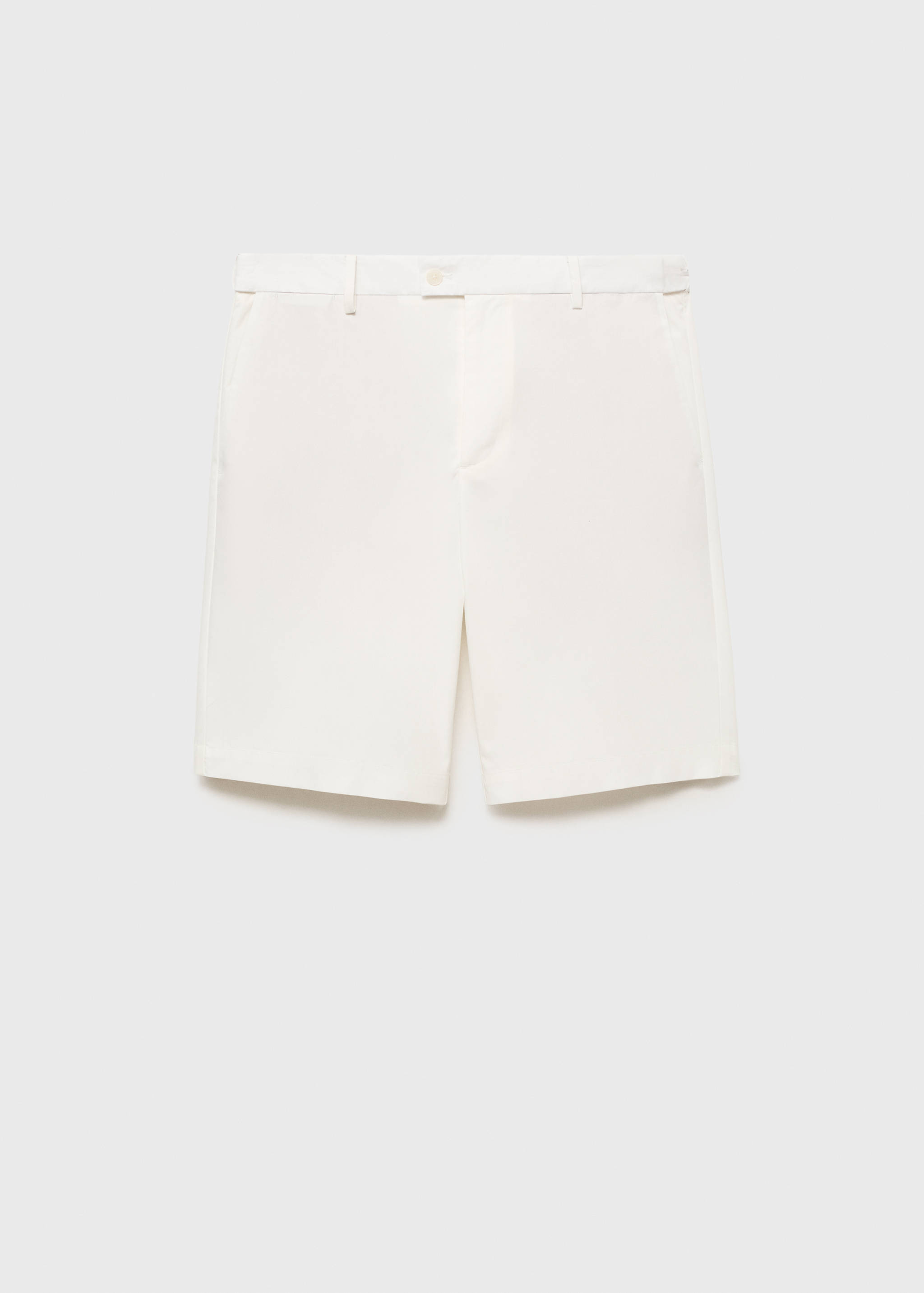 Cotton bermuda shorts with an interior elastic strip - Article without model