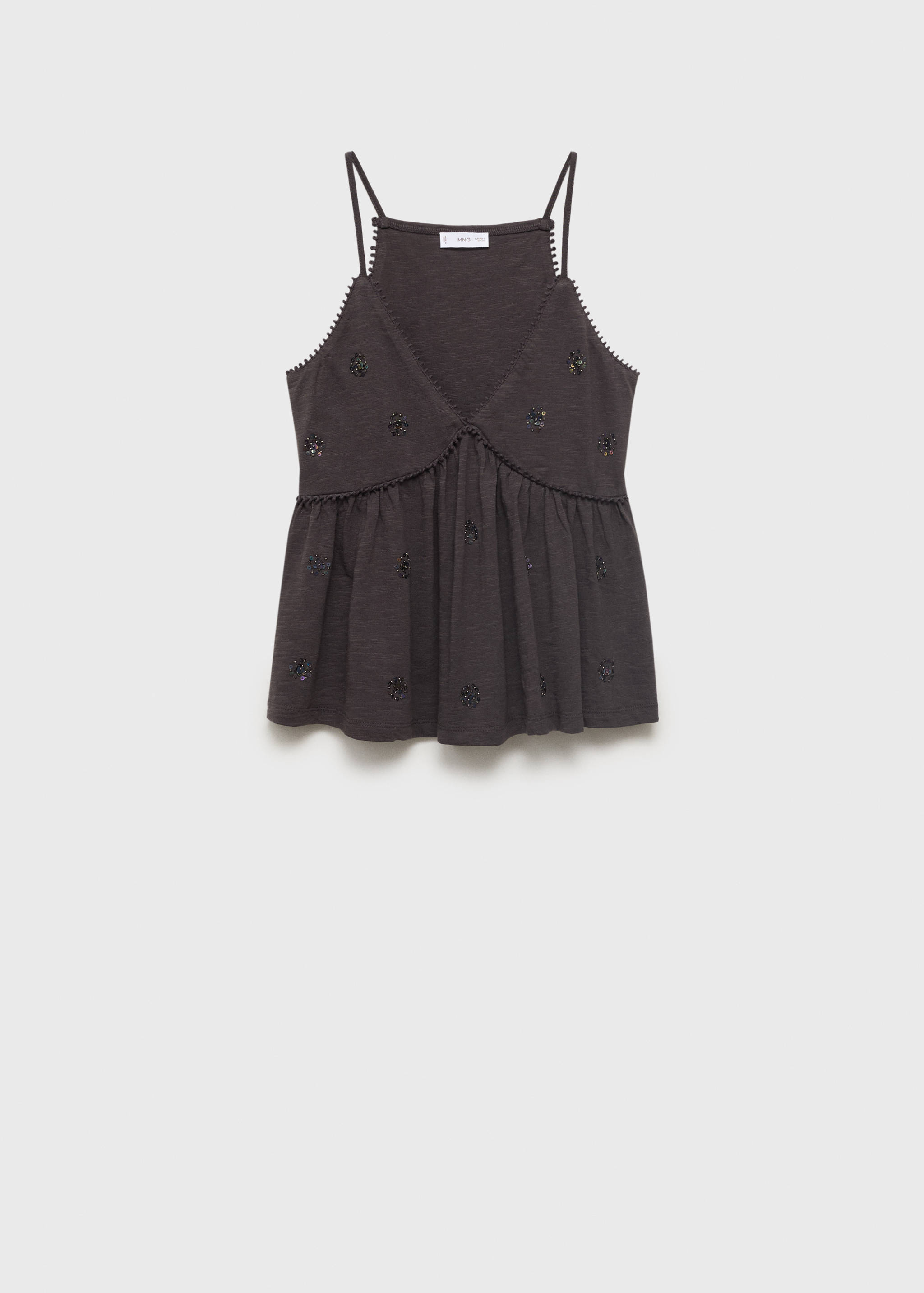 Sequin embroidery top - Article without model