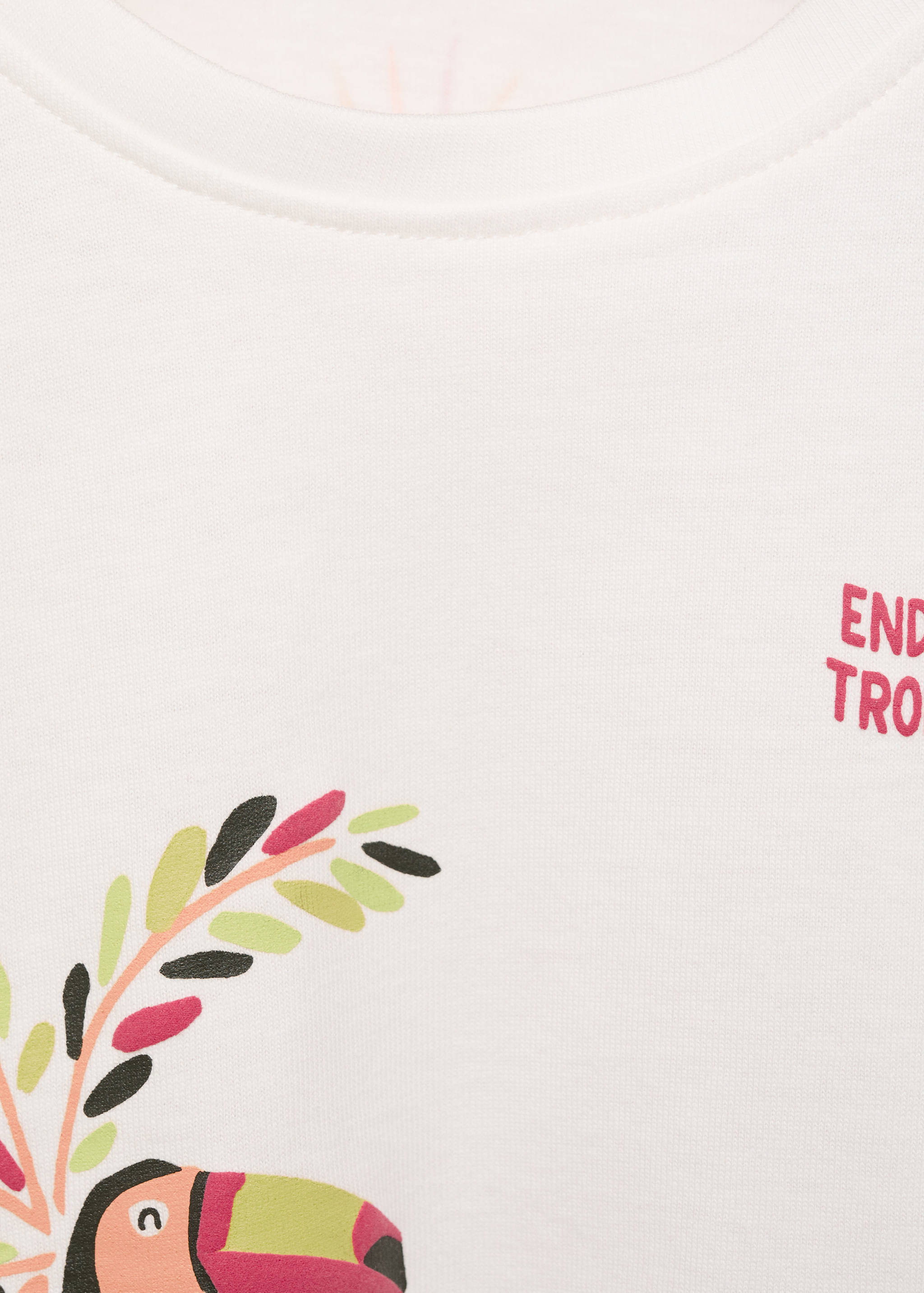Printed cotton-blend T-shirt - Details of the article 8