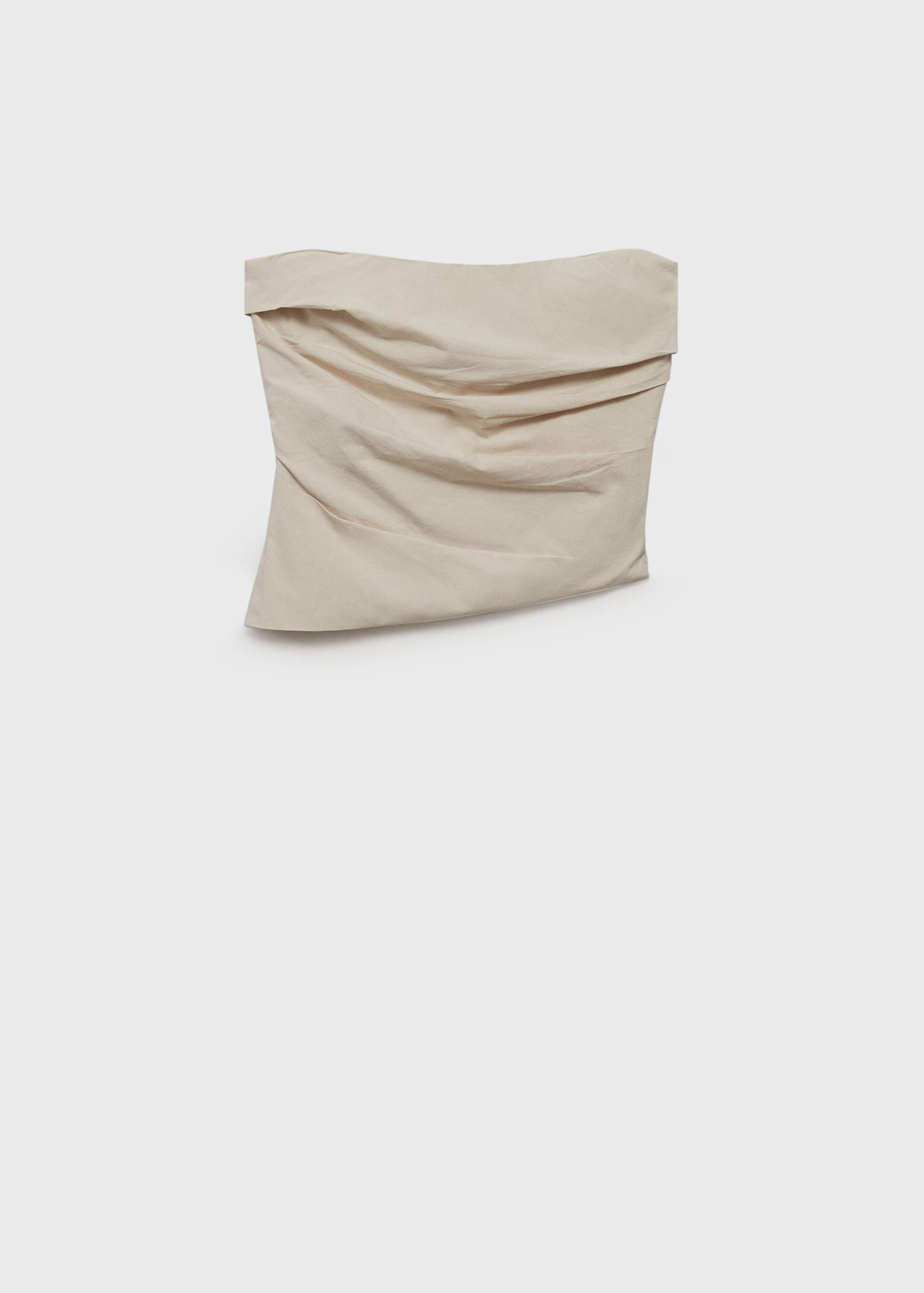 Asymmetrical strapless top - Article without model