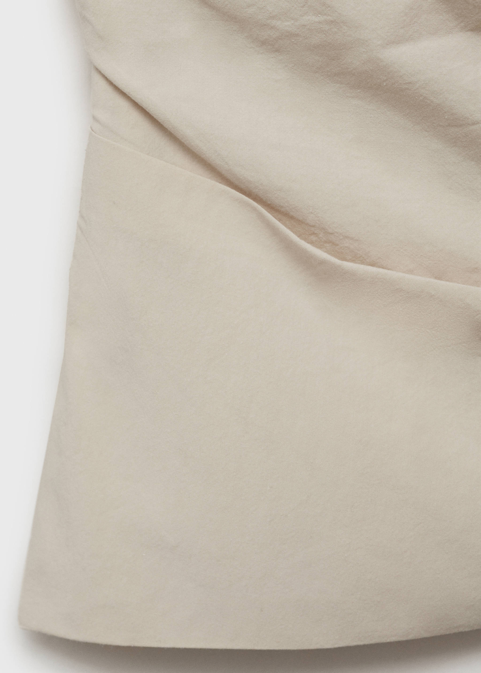 Asymmetrical strapless top - Details of the article 0