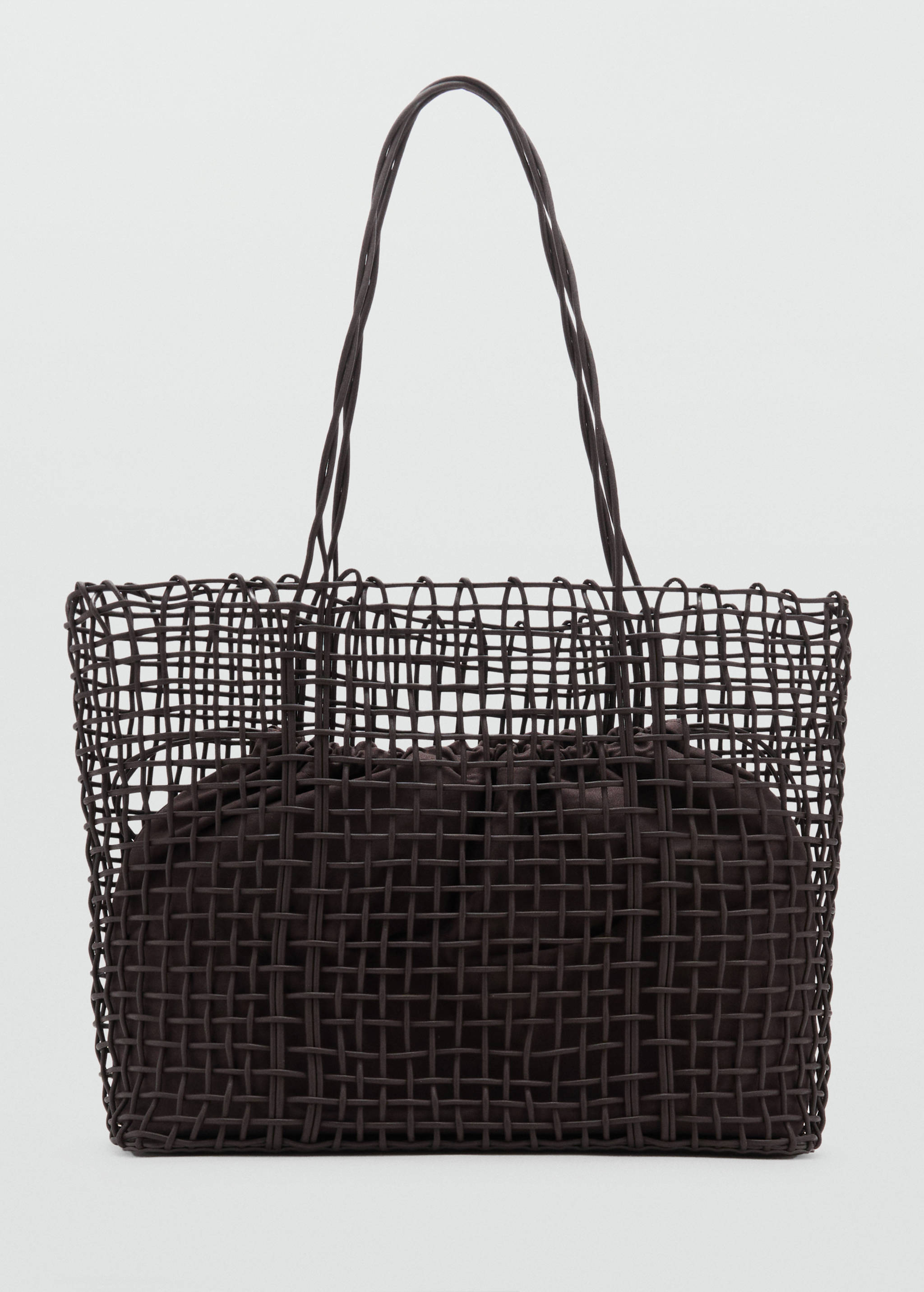 Braided shopper bag - Article without model