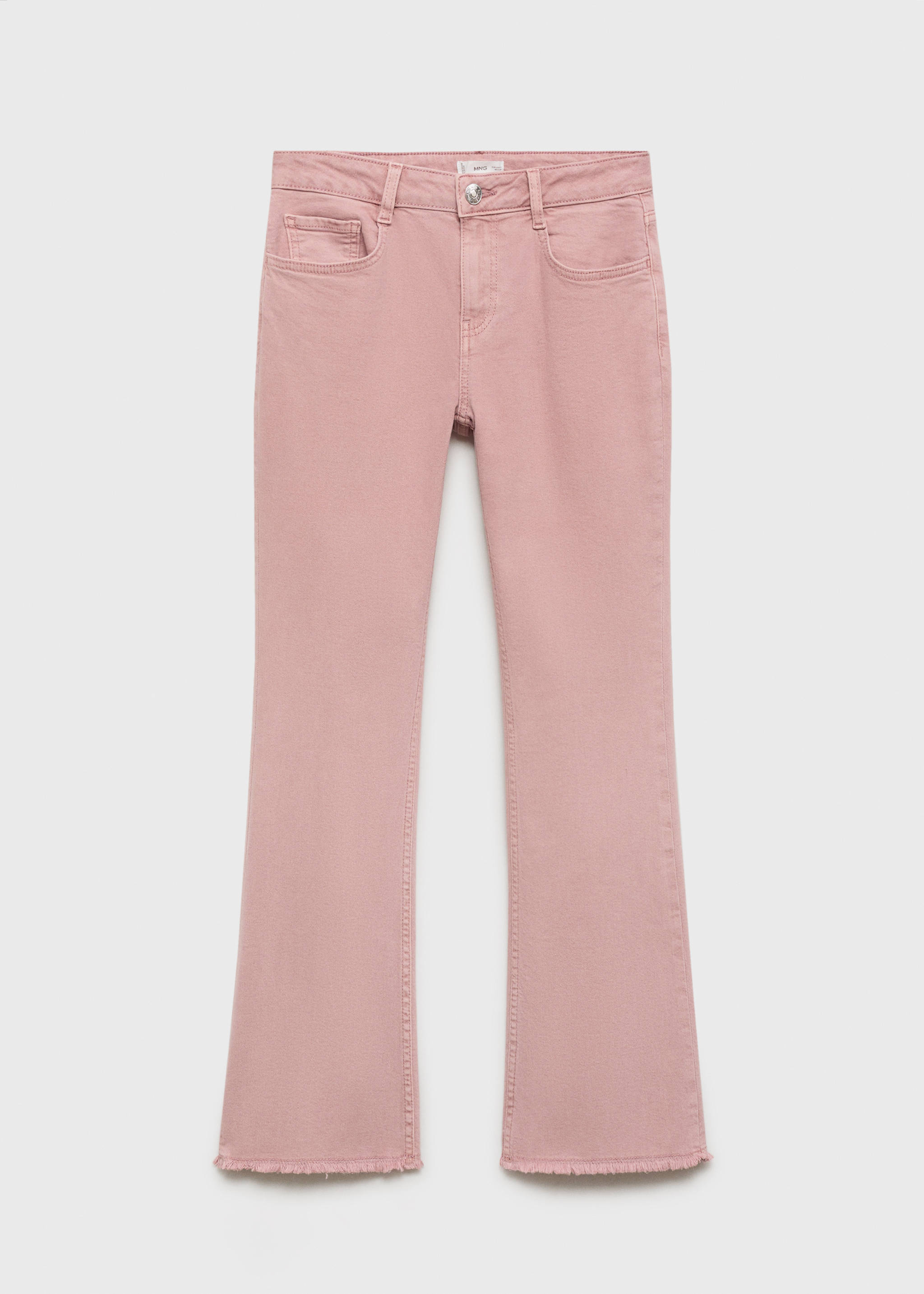 Frayed low-rise skinny jeans - Article without model