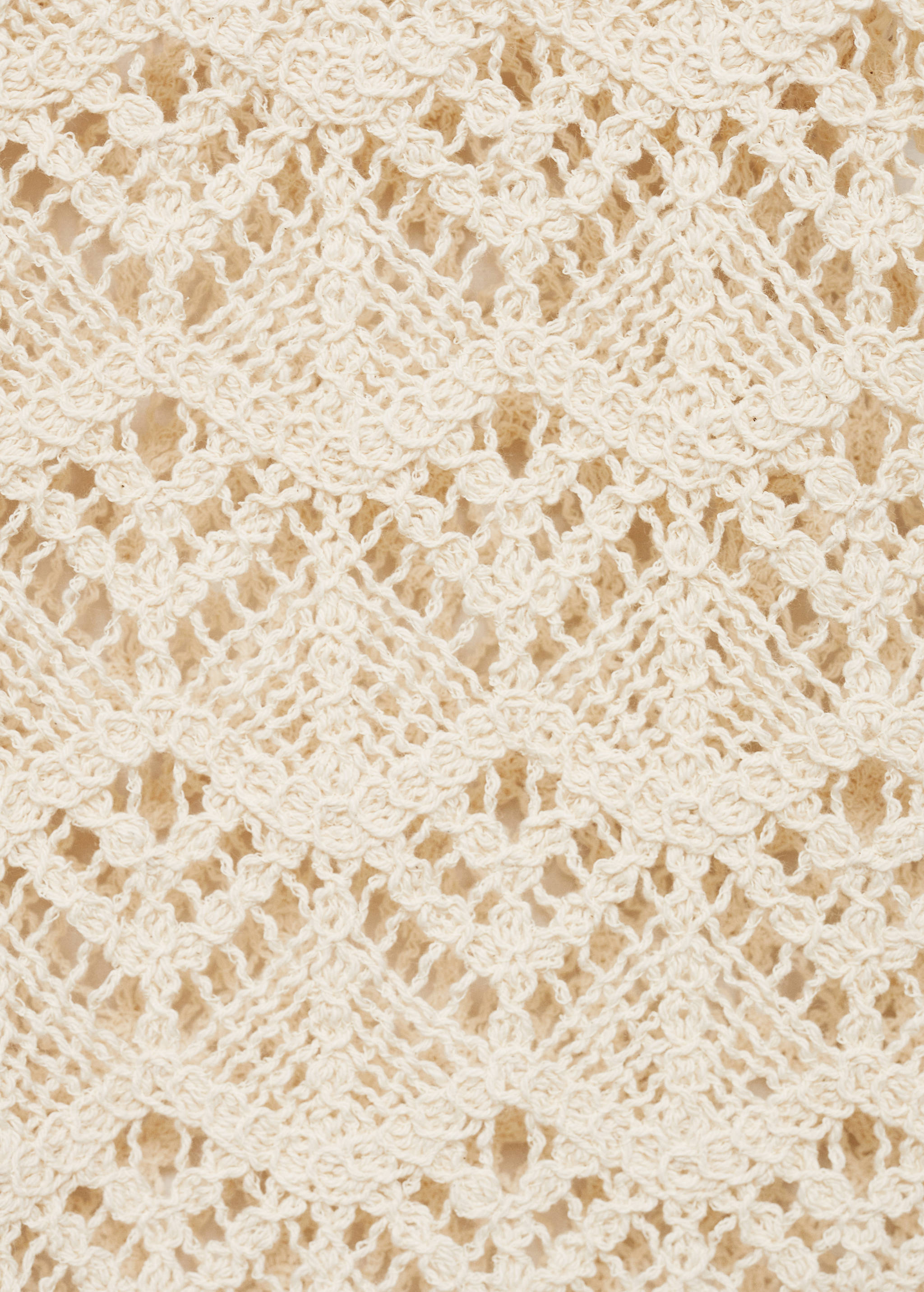 Kurzarm-Häkelpullover - Detail des Artikels 0