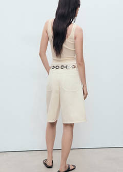 Fine-knit top — Ecru 3