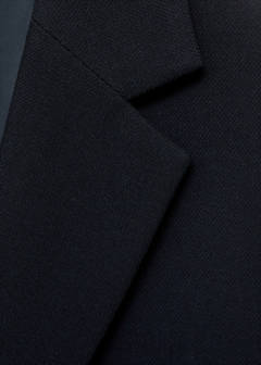Verner slim-fit cotton jacket — Navy 7