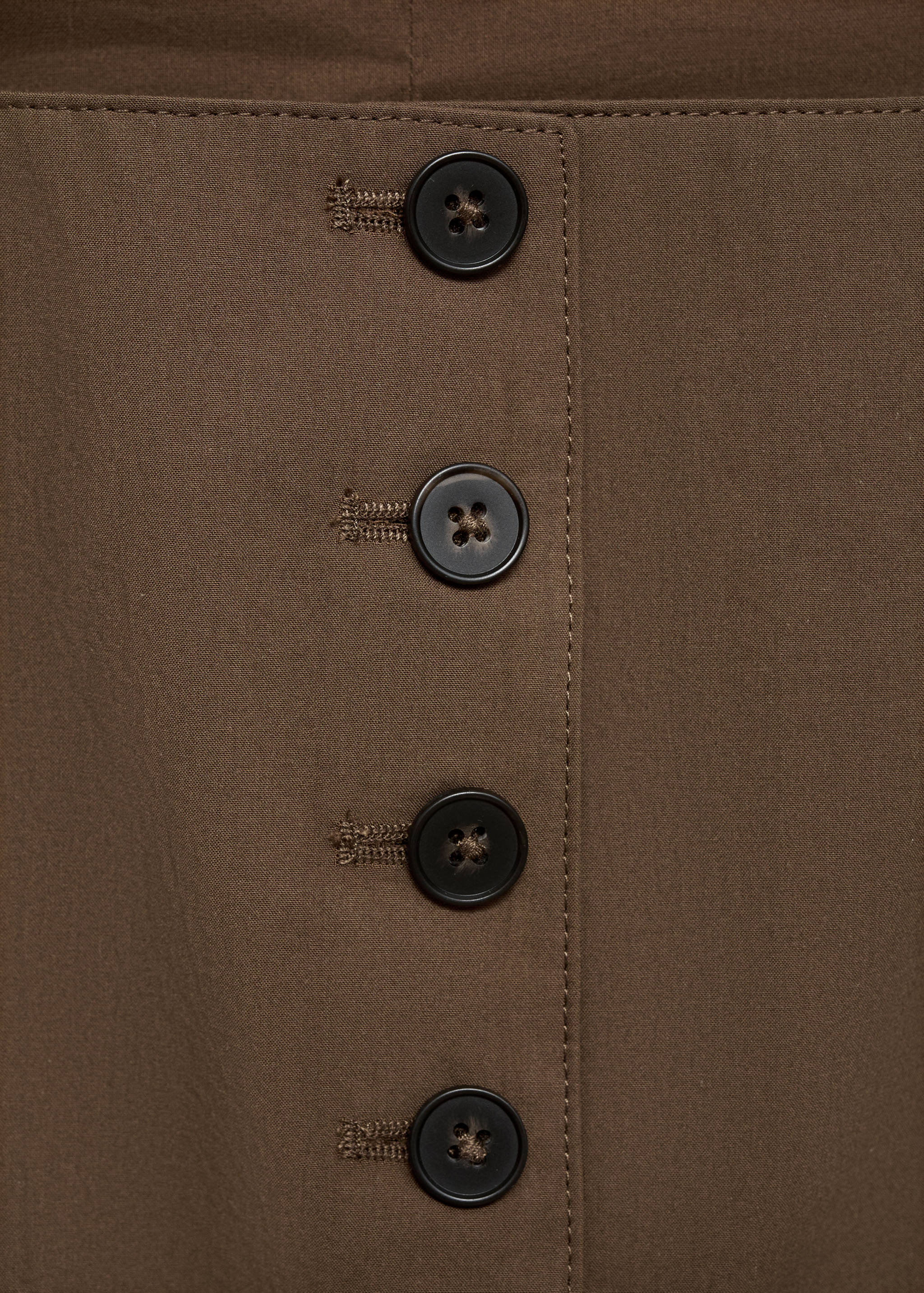 Cotton suit vest - Details of the article 0