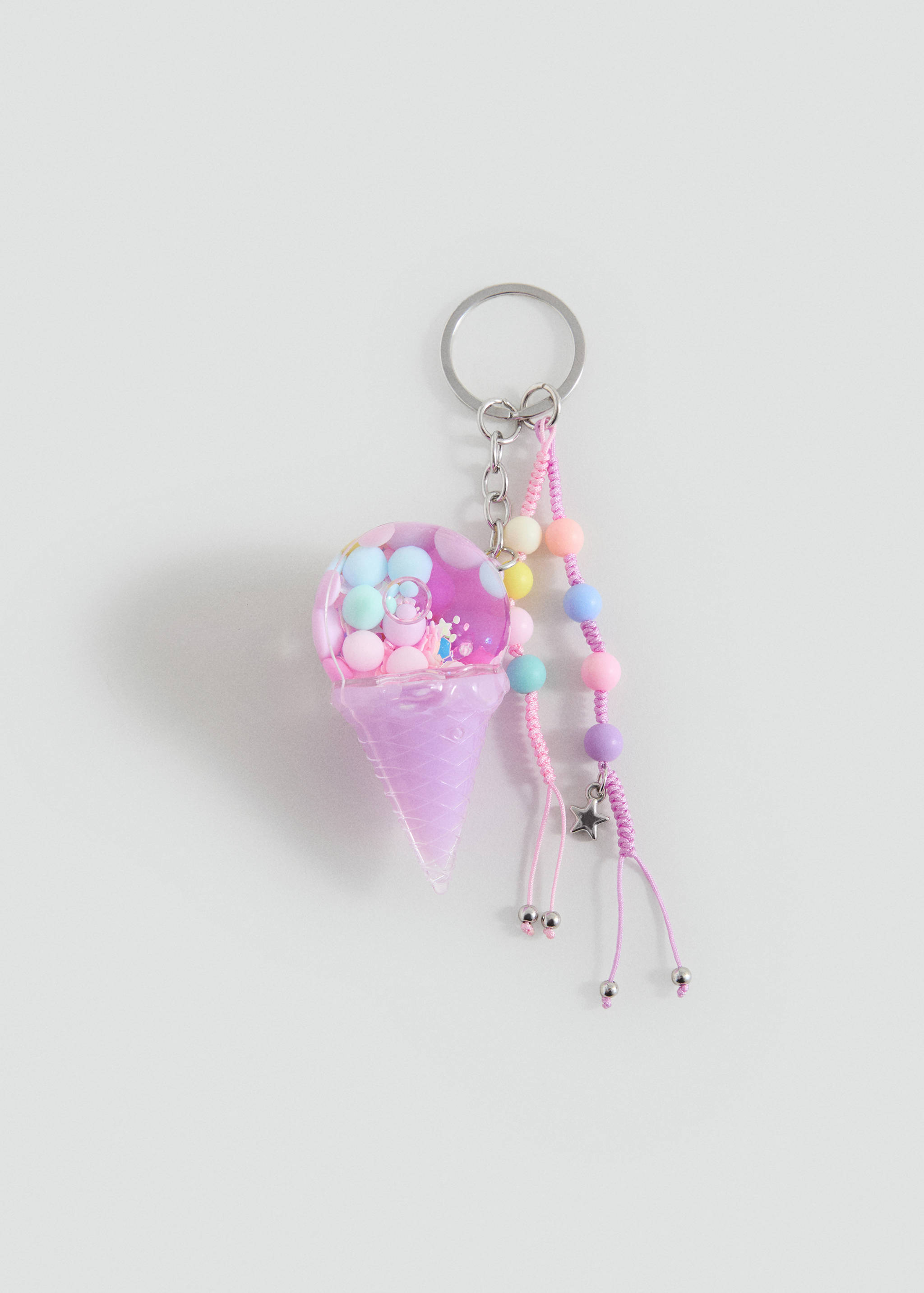 Karışık boncuklu anahtarlık - Modelsiz ürün