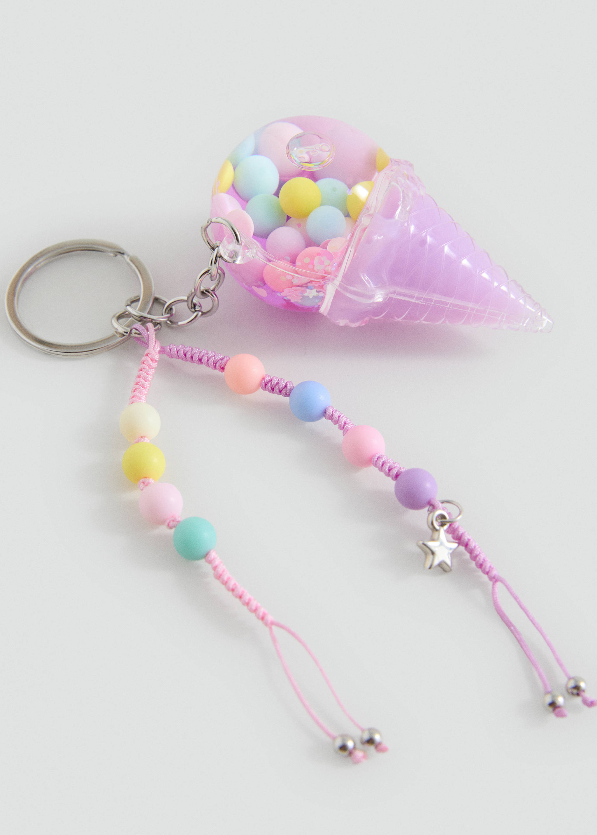 Karışık boncuklu anahtarlık - Orta plan