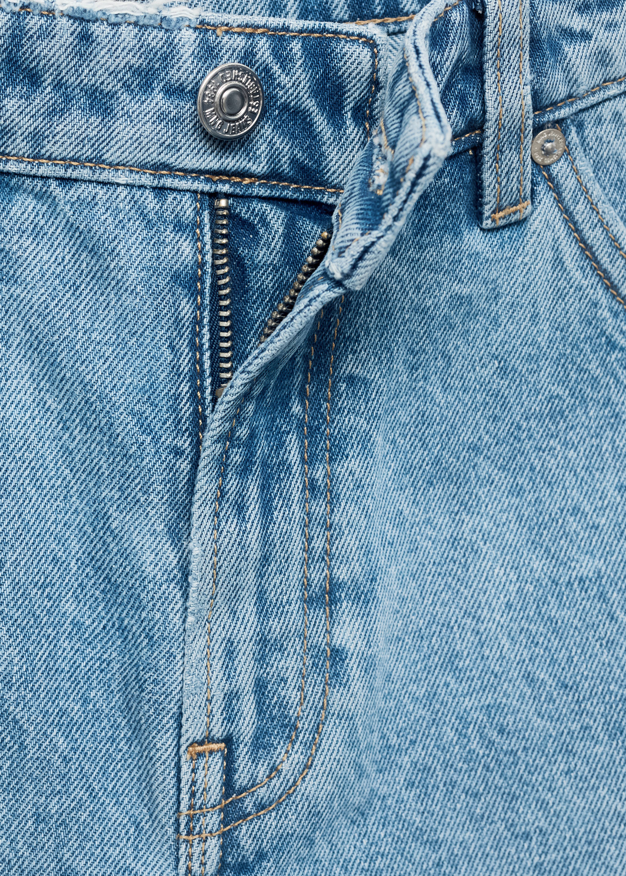 Bermuda denim bas effiloché - Détail de l'article 8