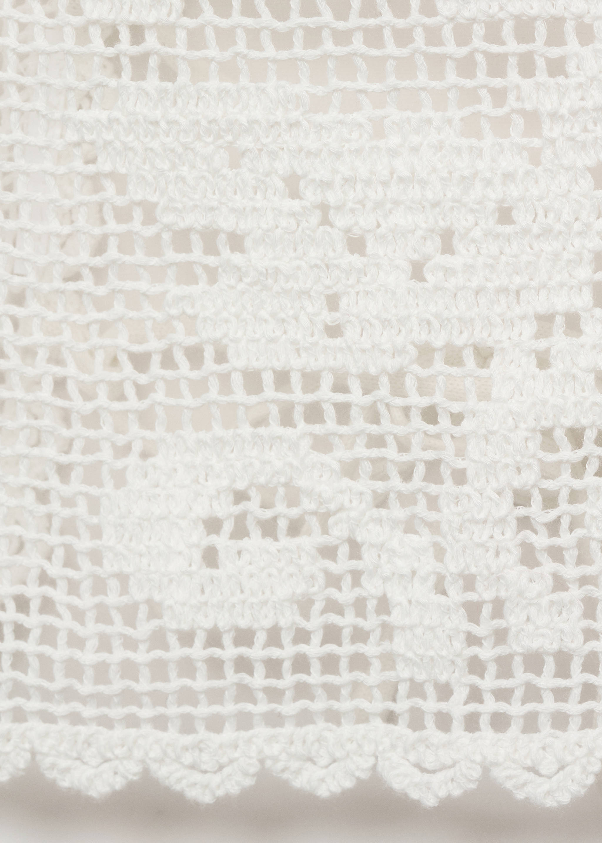 Top de croché com costas abertas - Pormenor do artigo 0