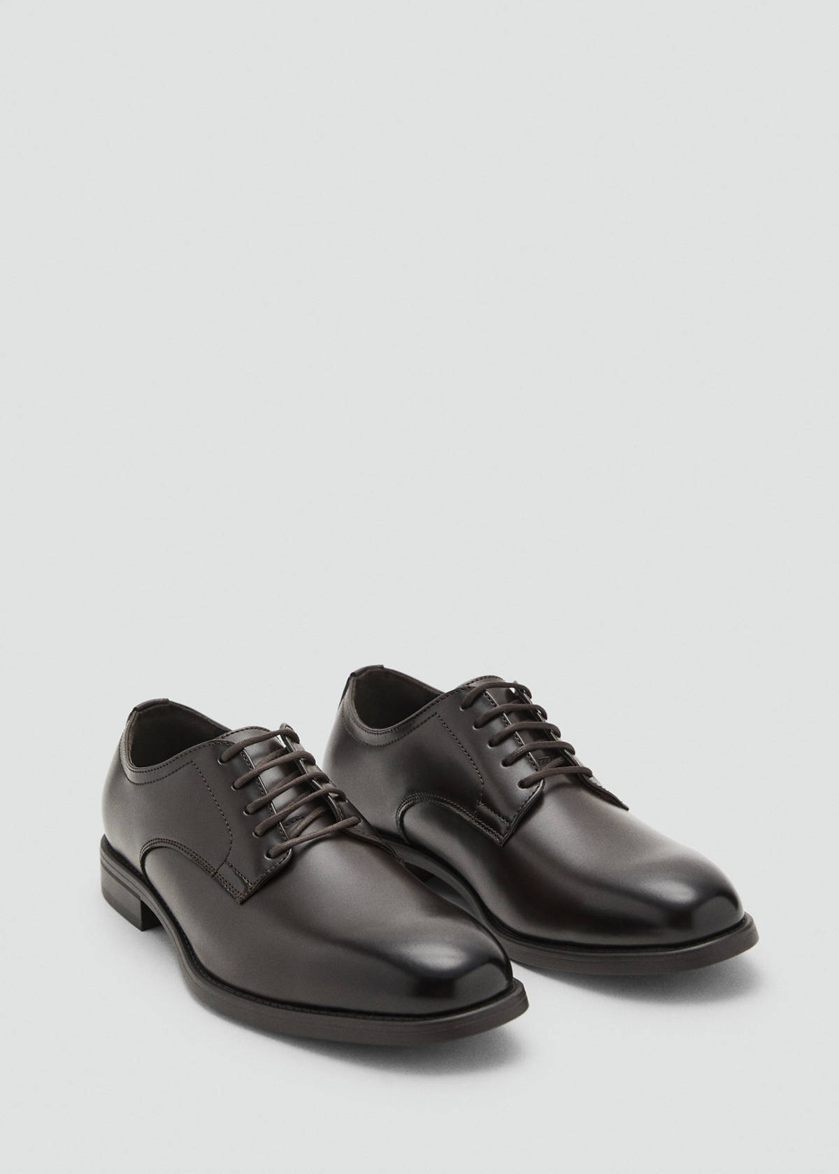 Blucher suit shoes — Brown